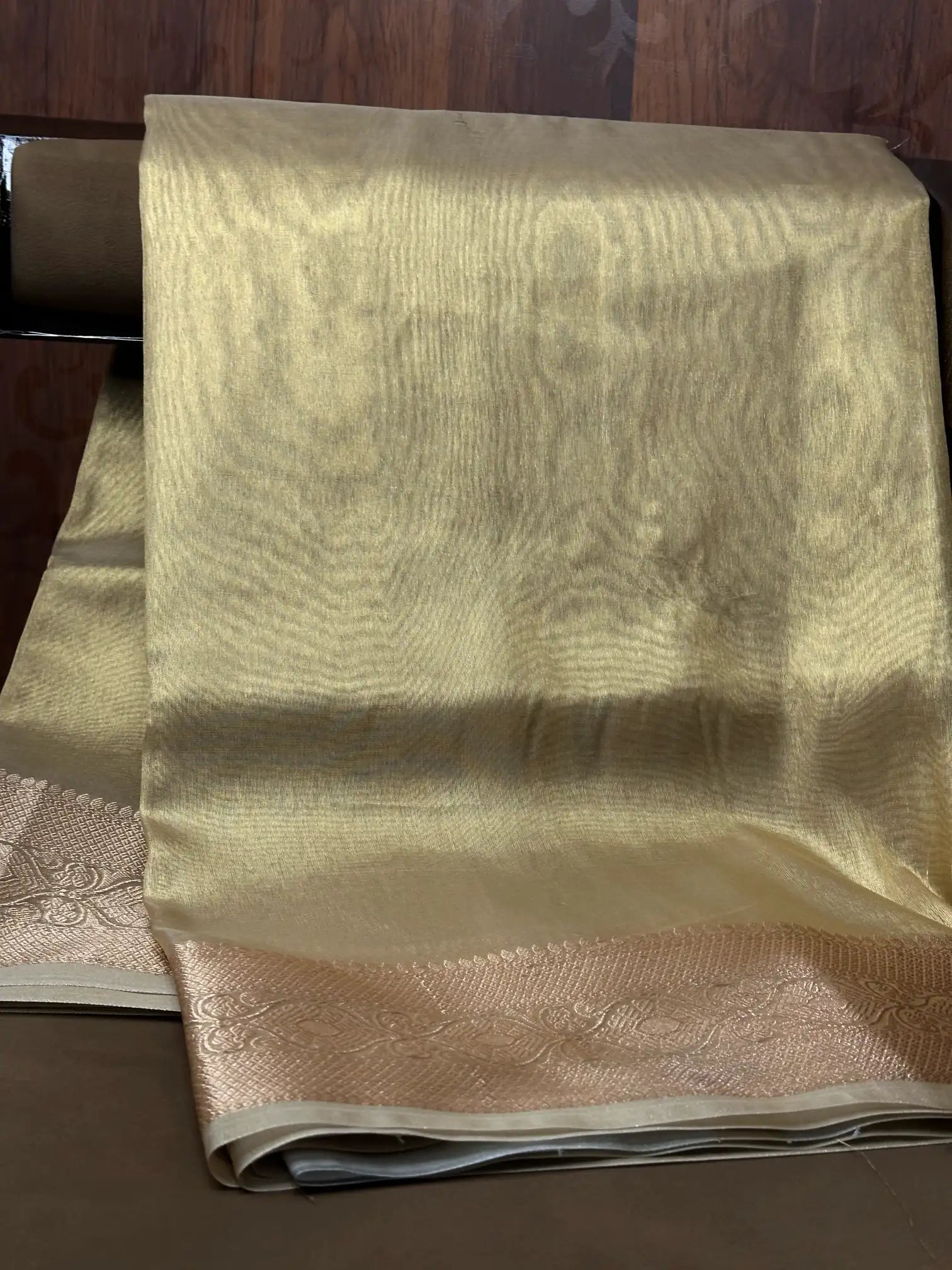 Traditional weave Softsilk Banarasi saree