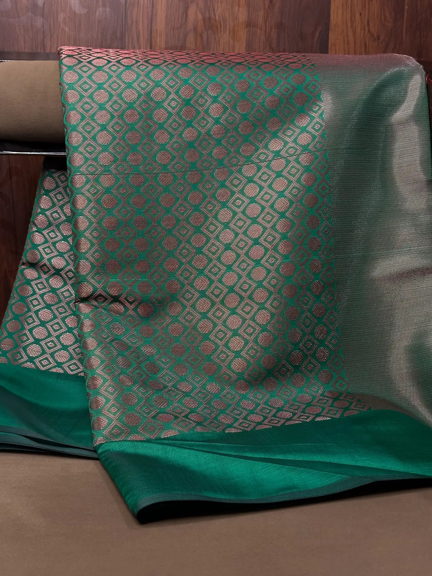 Traditional weave Softsilk Banarasi saree