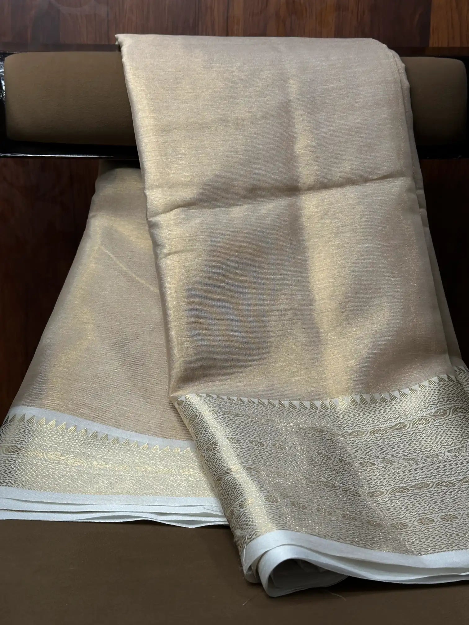 Contemporary weave Softsilk heritage weave saree