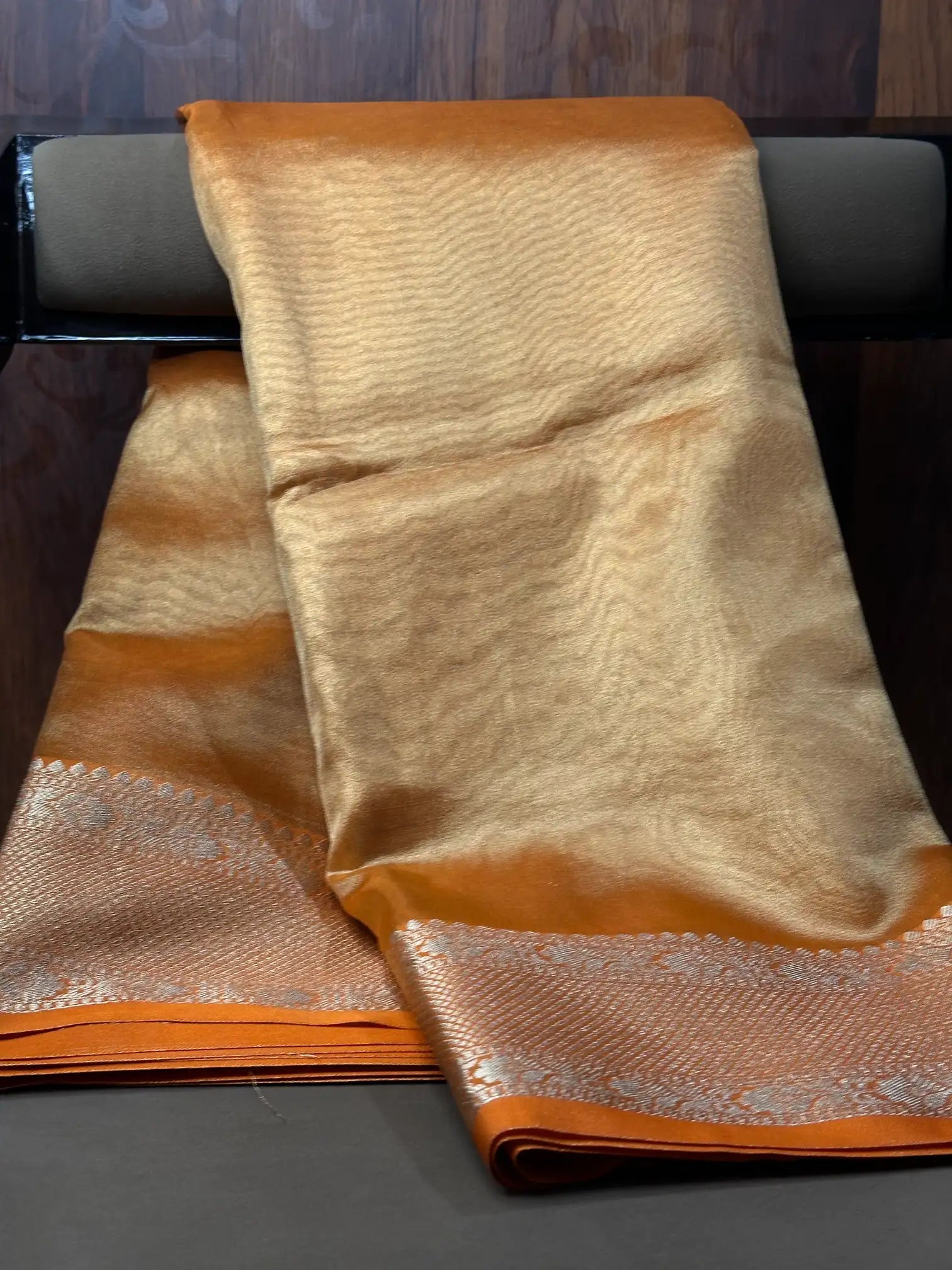 Contemporary weave Softsilk heritage weave saree