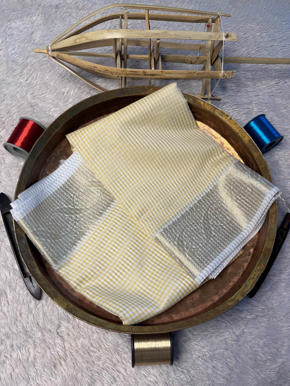 Eccentric zari weave Softsilk Banarasi Saree
