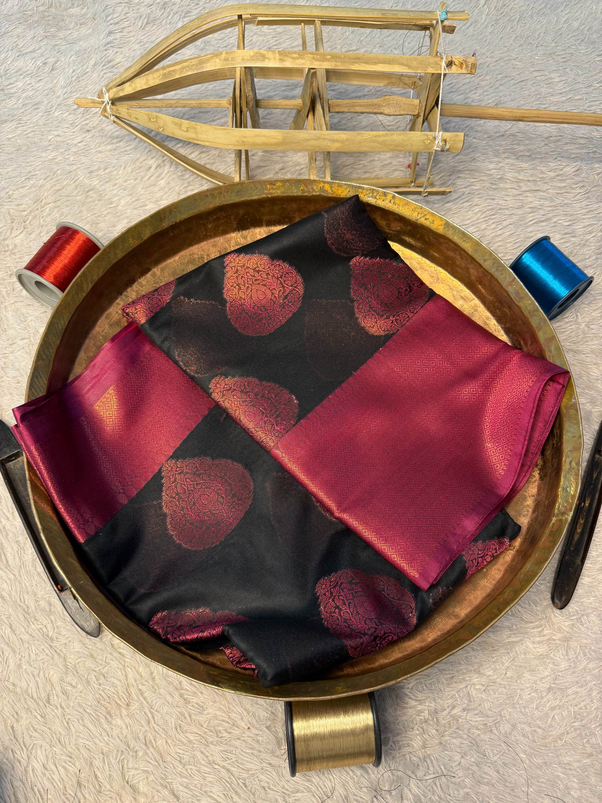 Premium Contemperory Weave Softsilk Banarasi Saree