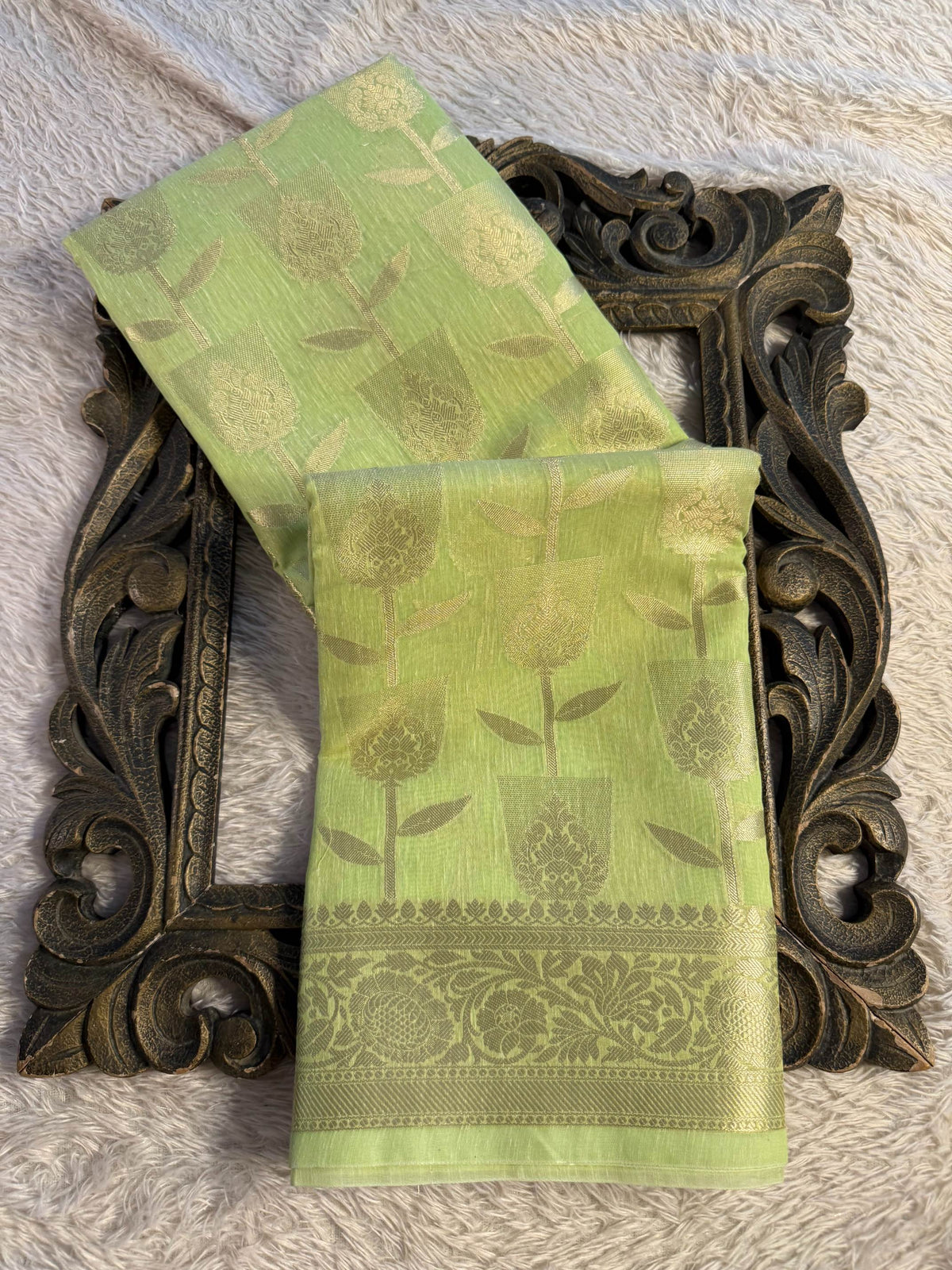 Latest Softsilk Exclusive Banarasi Saree