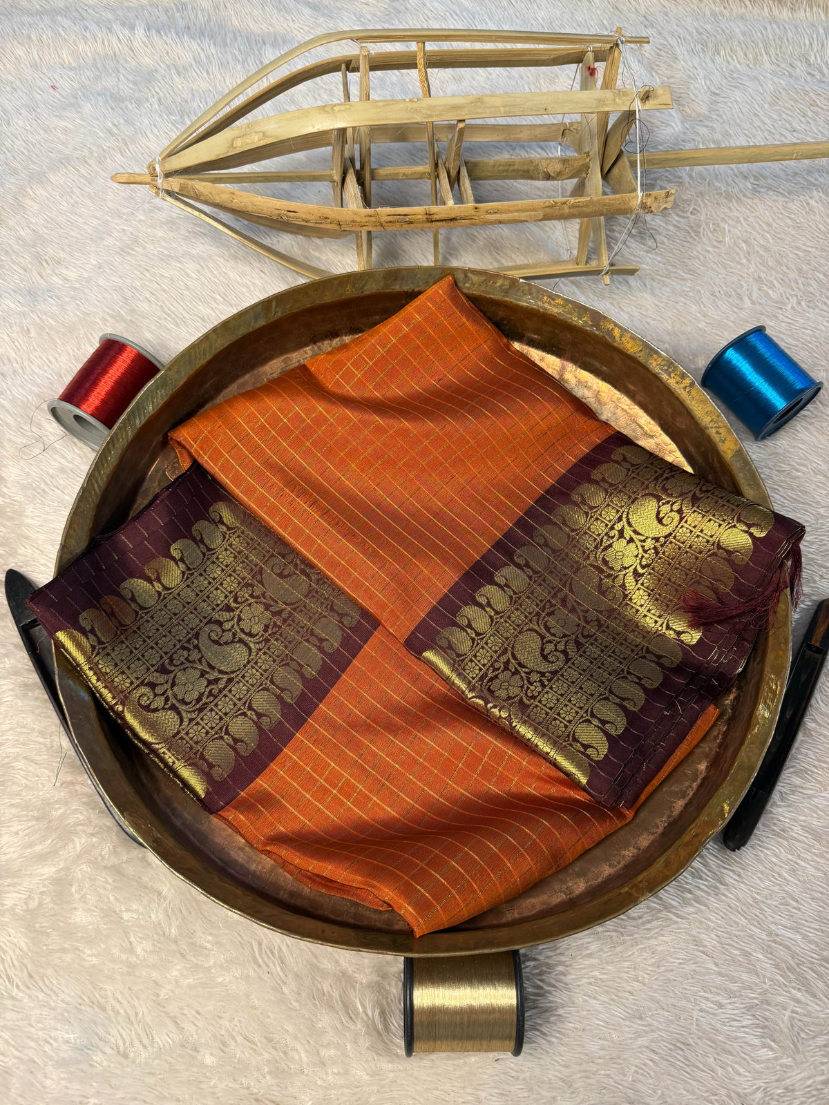 Premium Contemperory Weave Softsilk Banarasi Saree