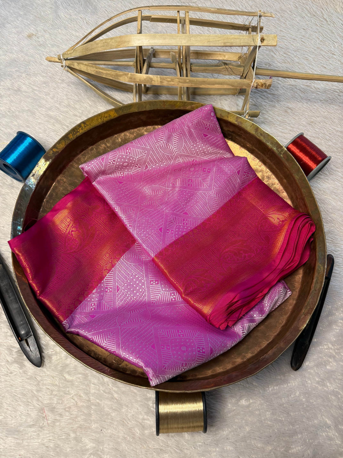 Premium Contemperory Weave Softsilk Banarasi Saree