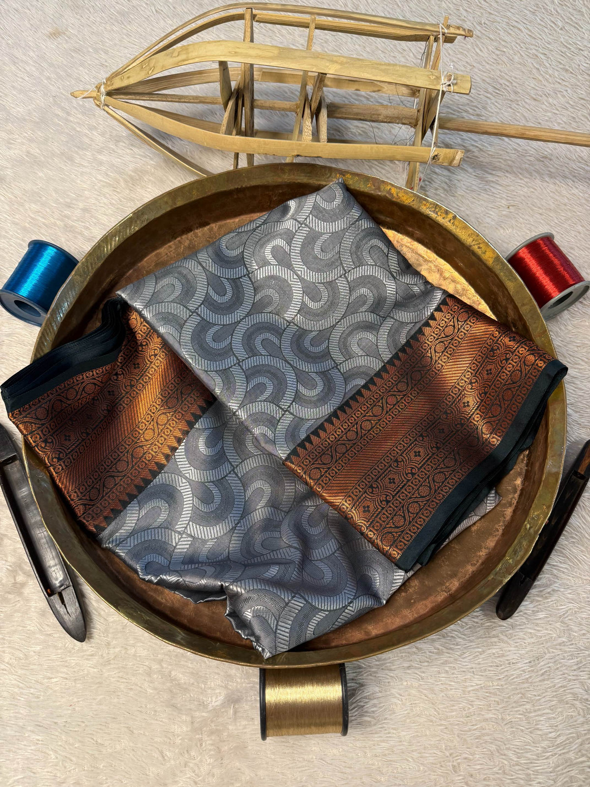 Premium Contemperory Weave Softsilk Banarasi Saree
