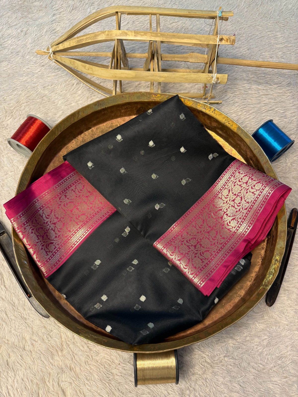 Premium Contemperory Weave Softsilk Banarasi Saree
