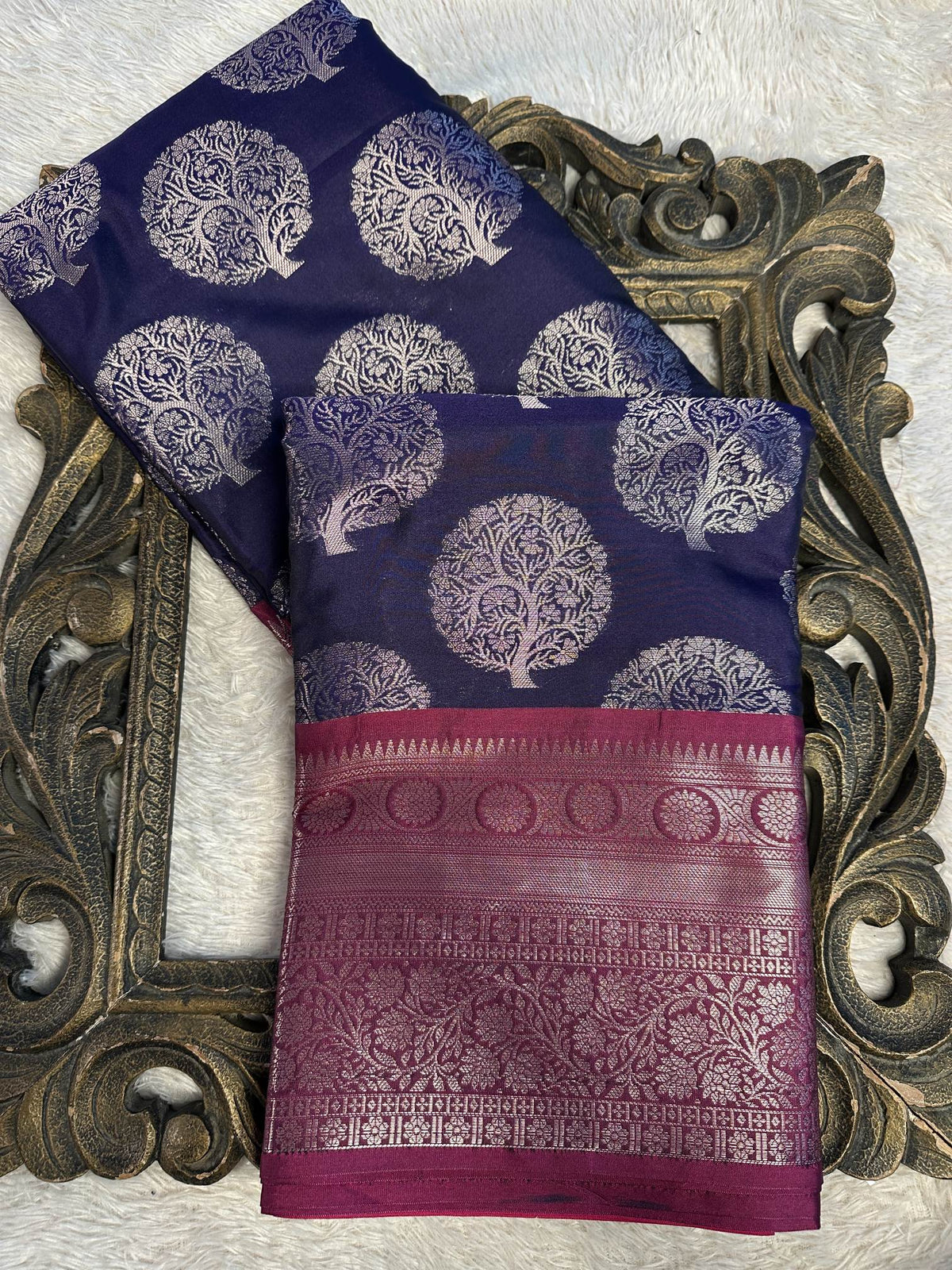 Latest Softsilk Exclusive Banarasi Saree