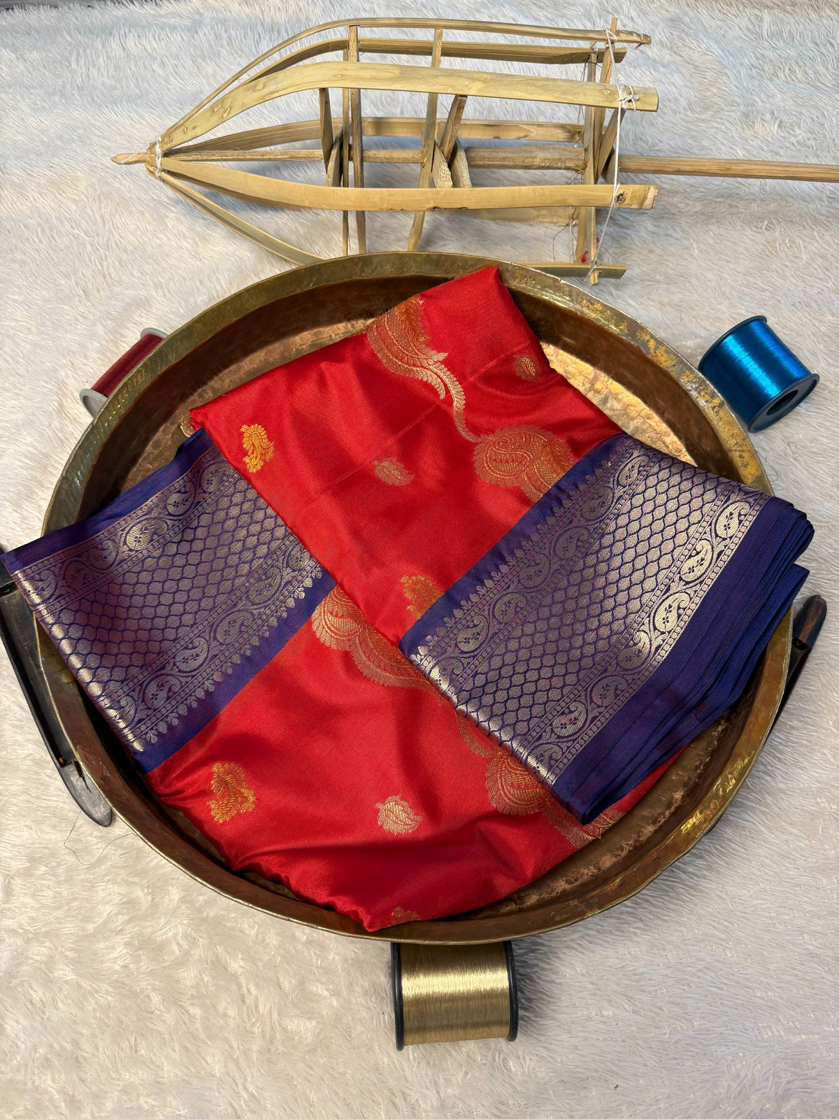 Premium Contemperory Weave Softsilk Banarasi Saree