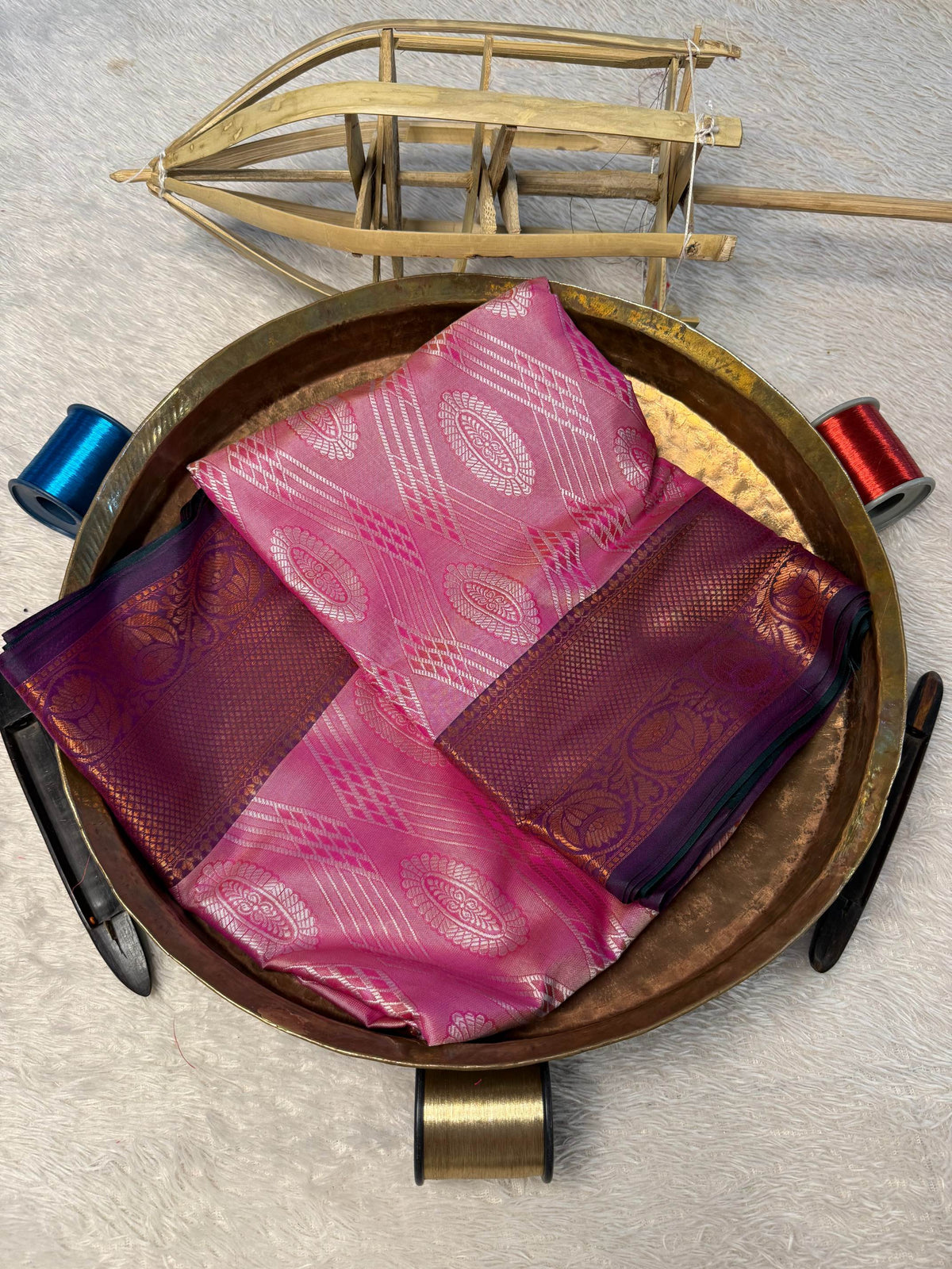 Premium Contemperory Weave Softsilk Banarasi Saree