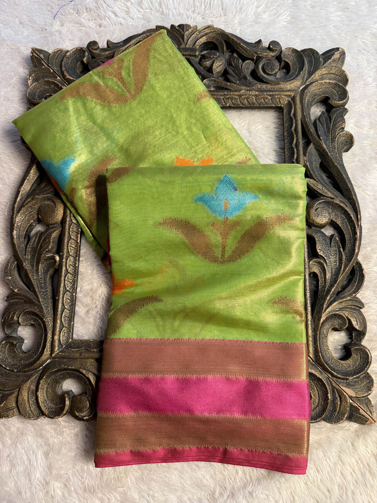 Latest Softsilk Exclusive Banarasi Saree