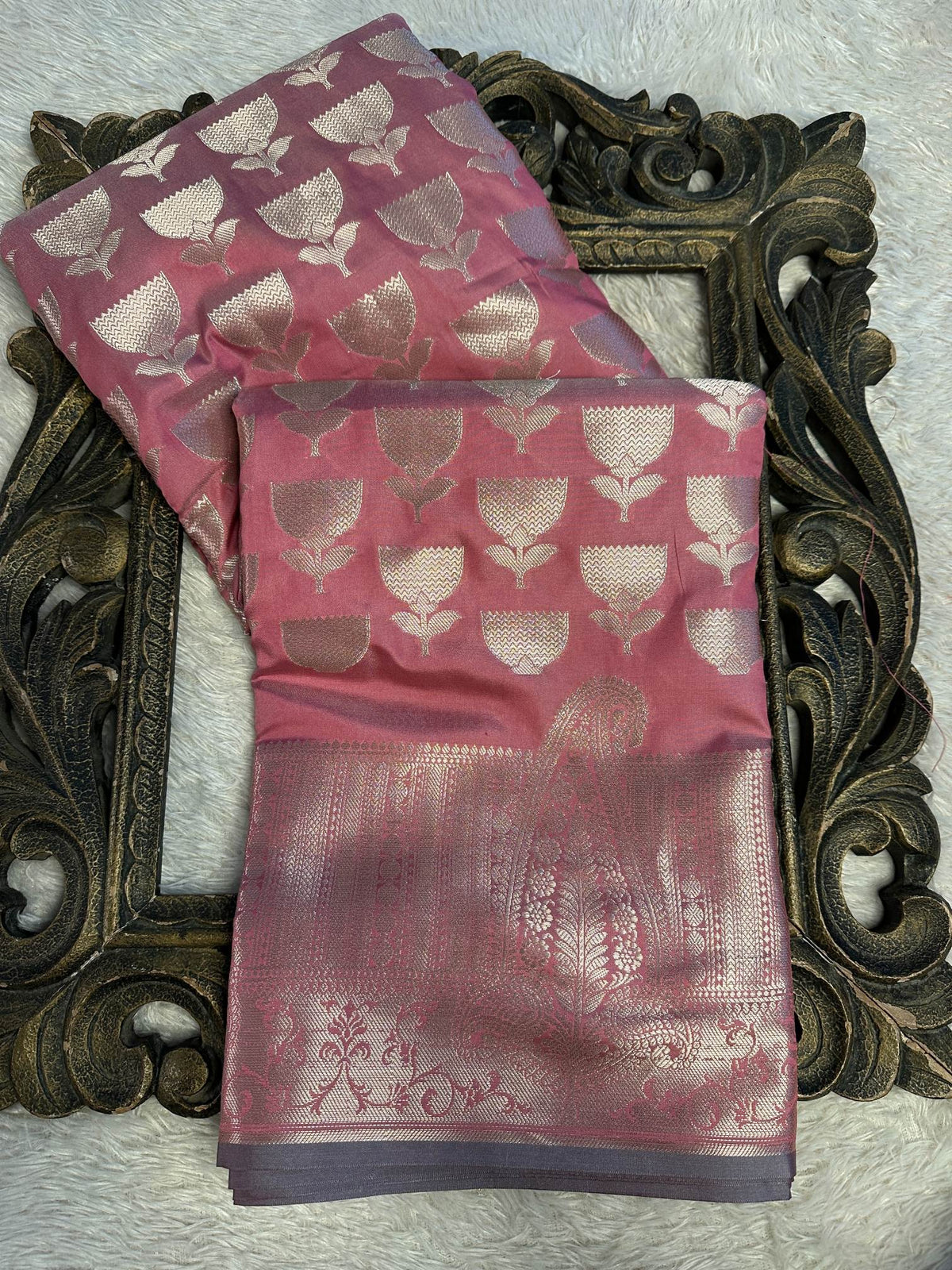 Premium Contemperory Weave Softsilk Banarasi Saree