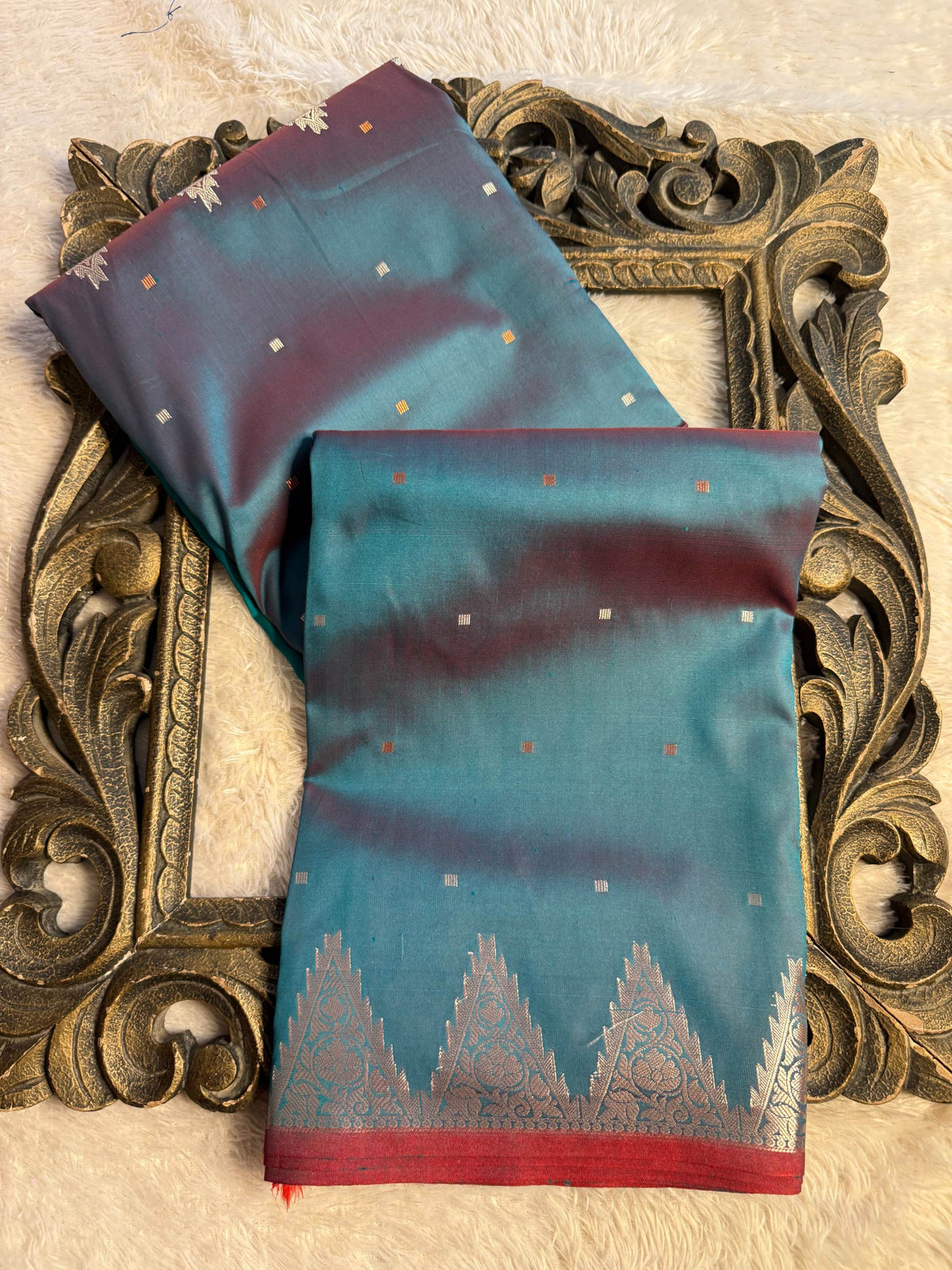 Eccentric zari weave Softsilk Banarasi Saree