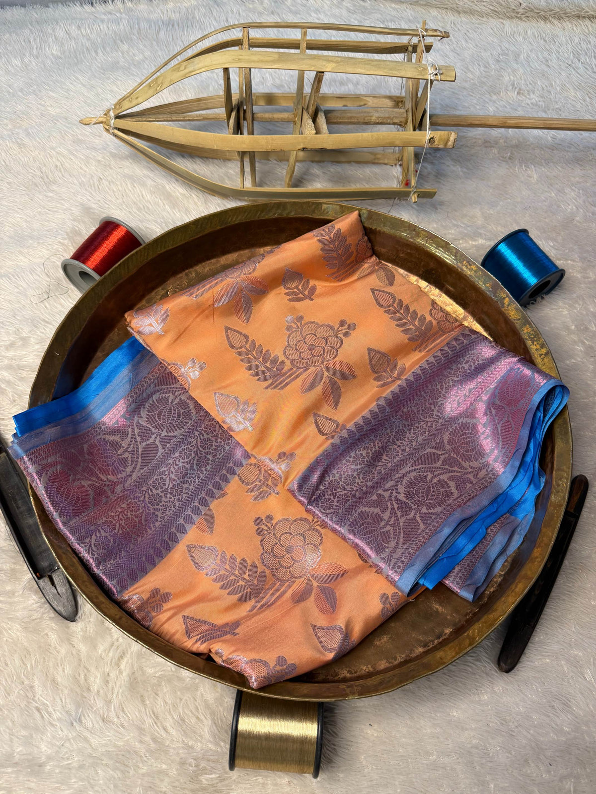Premium Contemperory Weave Softsilk Banarasi Saree