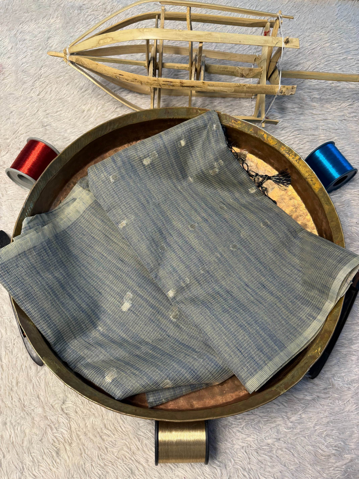 Eccentric zari weave Softsilk Banarasi Saree