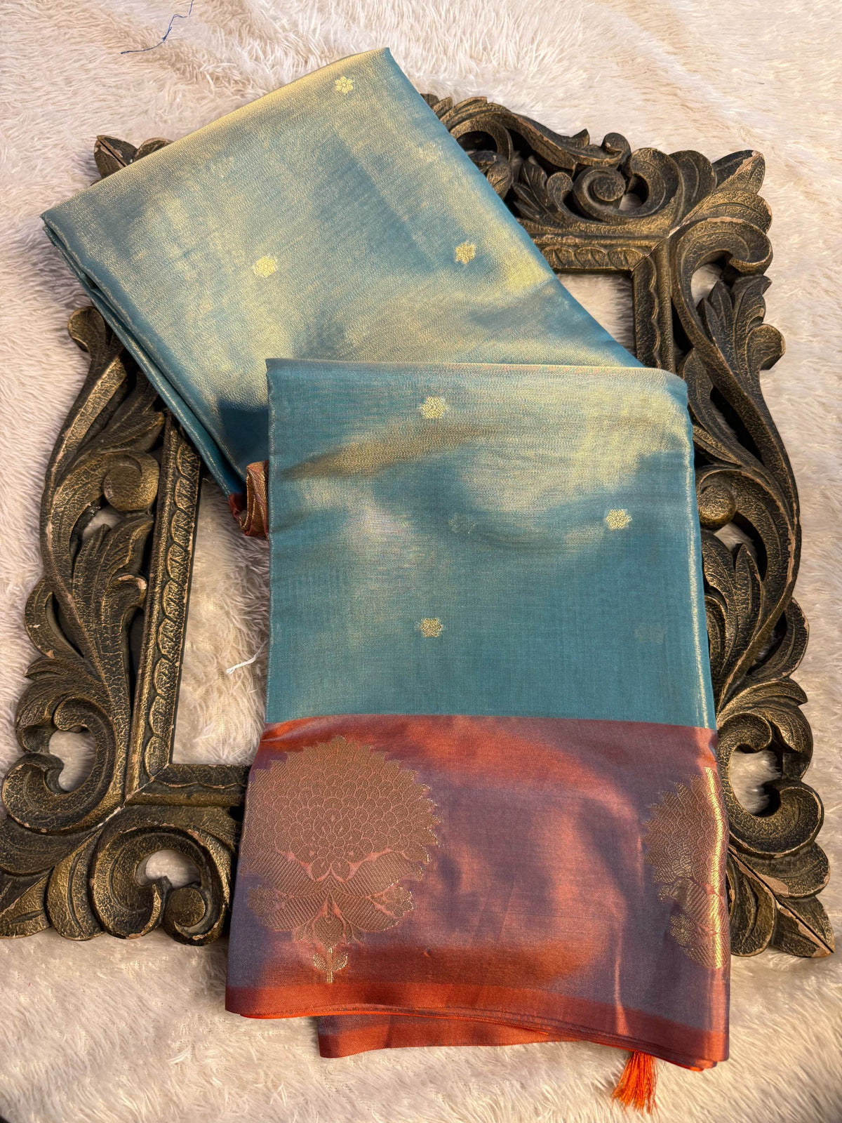 Eccentric zari weave Softsilk Banarasi Saree