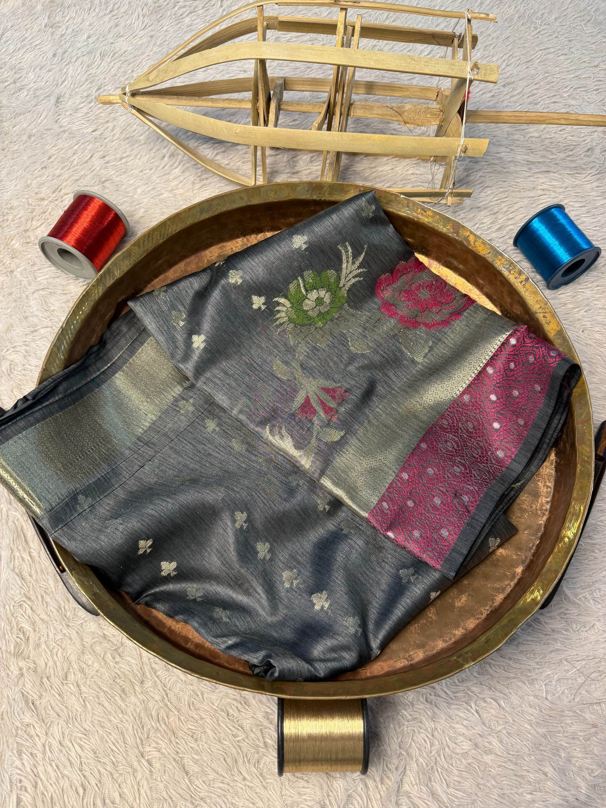 Premium Contemperory Weave Softsilk Banarasi Saree