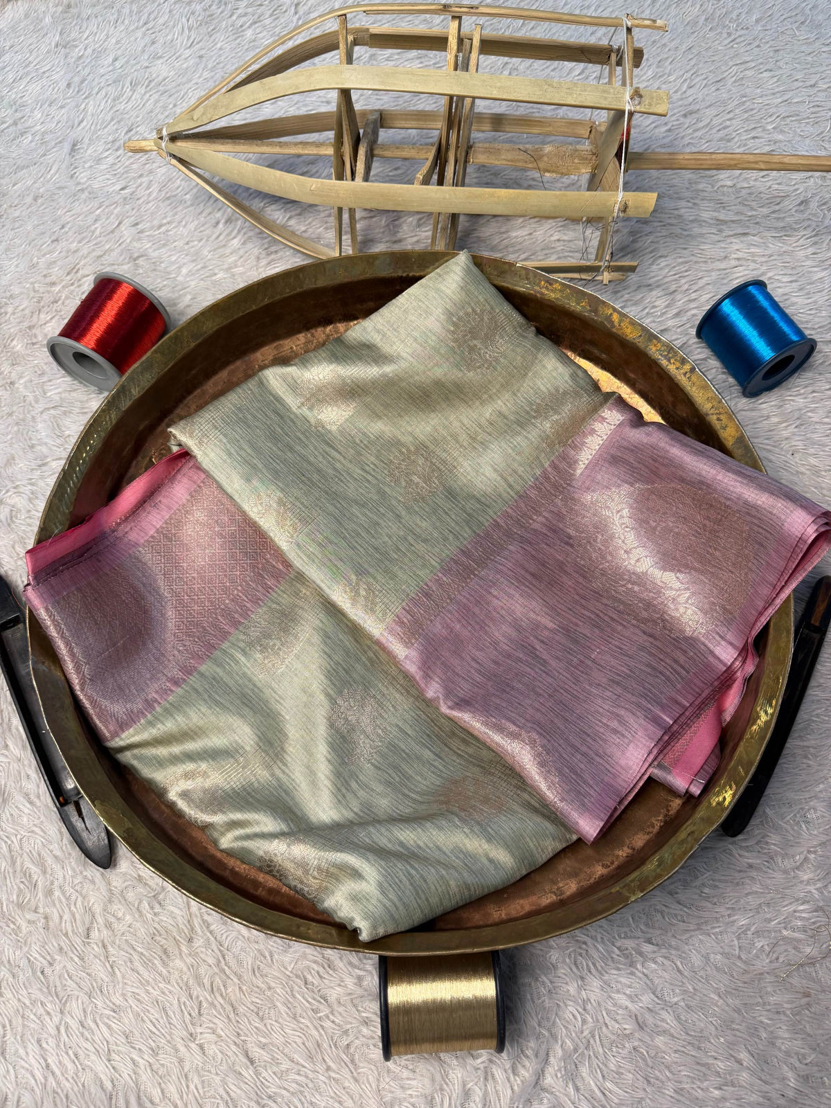 Premium Contemperory Weave Softsilk Banarasi Saree