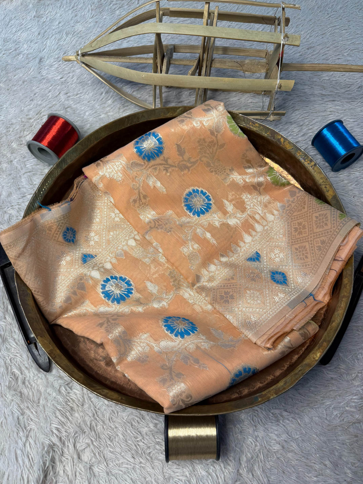 Premium Contemperory Weave Softsilk Banarasi Saree
