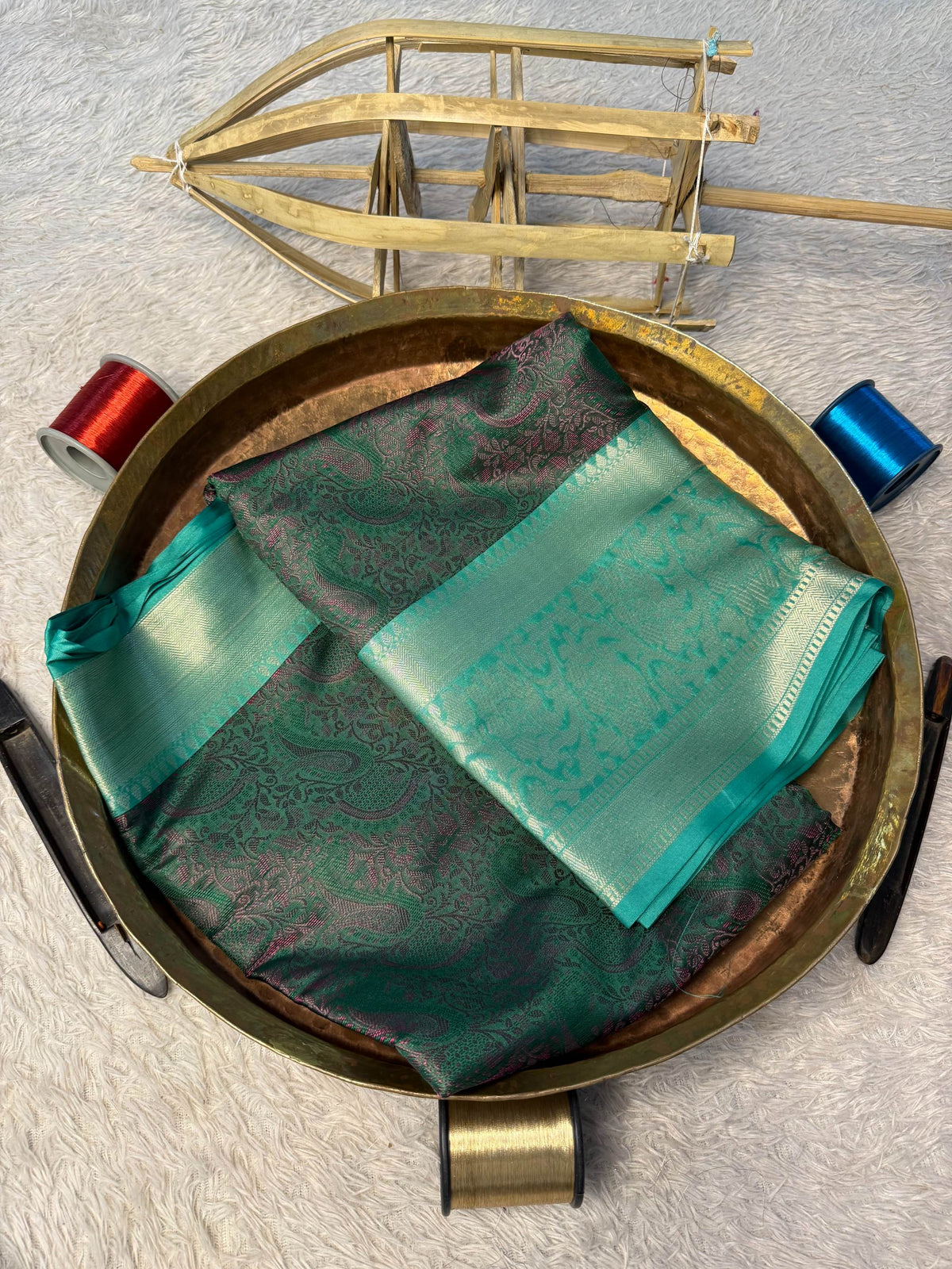 Premium Contemperory Weave Softsilk Banarasi Saree