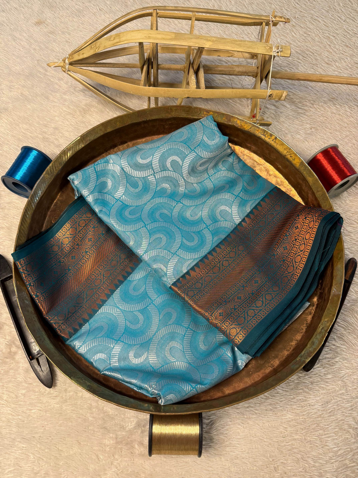Premium Contemperory Weave Softsilk Banarasi Saree