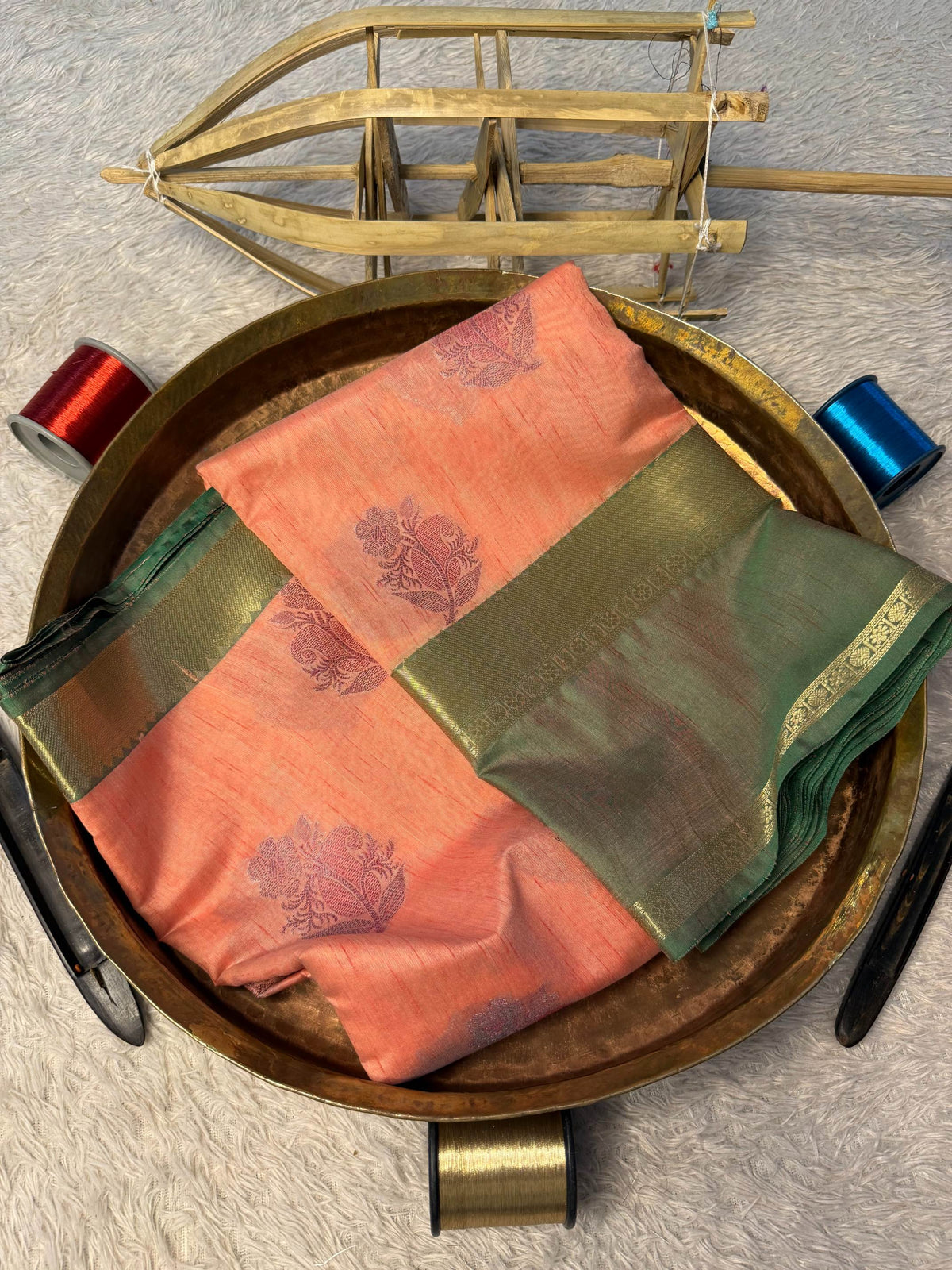 Premium Contemperory Weave Softsilk Banarasi Saree