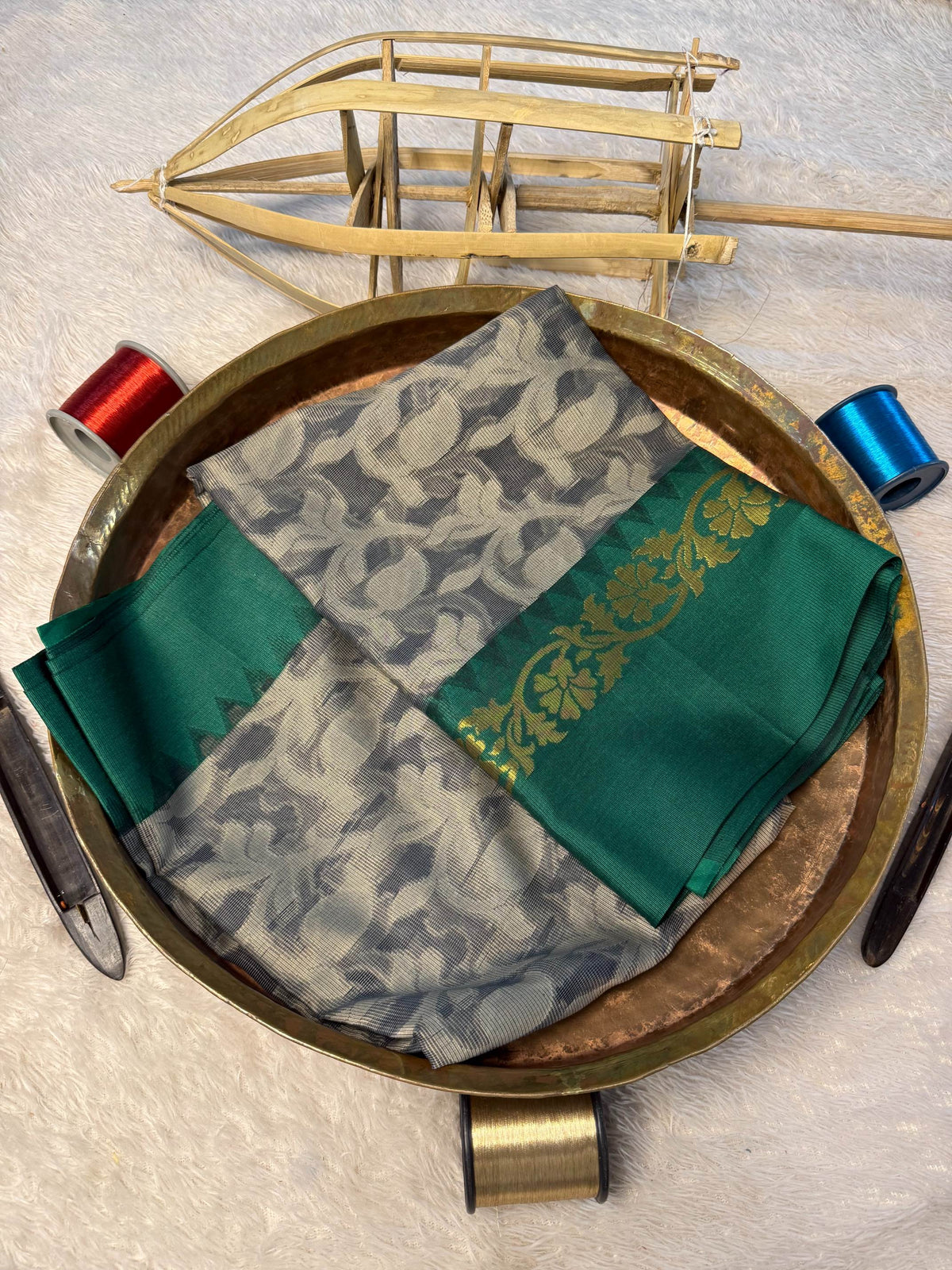 Premium Contemperory Weave Softsilk Banarasi Saree