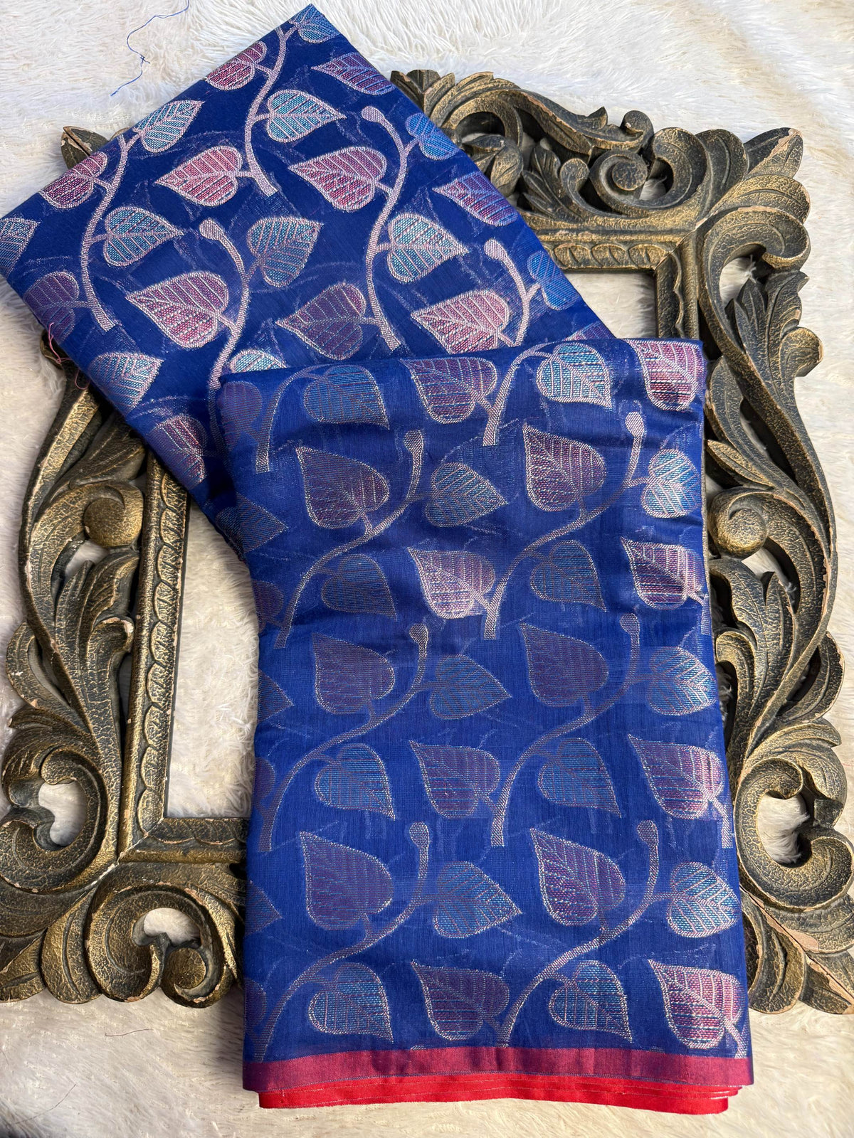 Eccentric zari weave Softsilk Banarasi Saree
