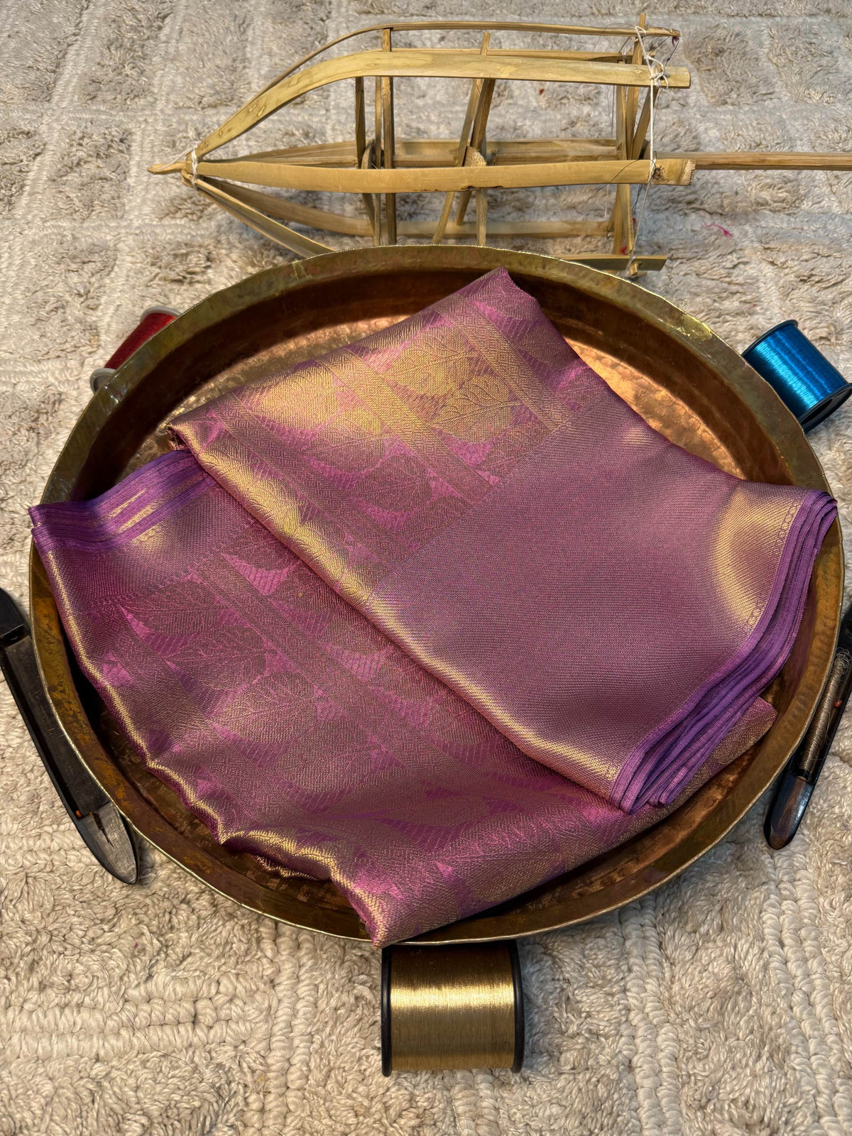 Eccentric zari weave Softsilk Banarasi Saree