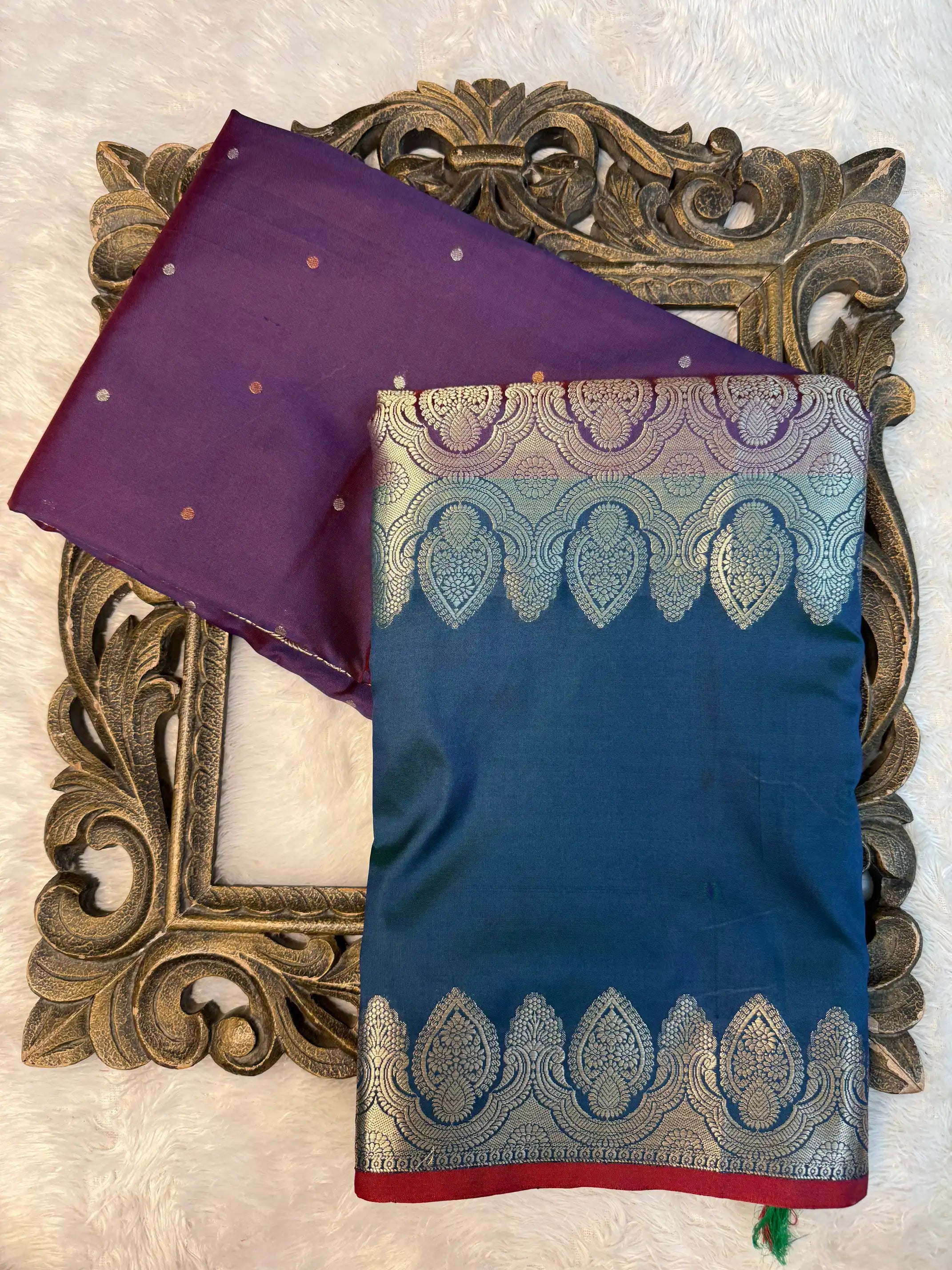 Contemporary Weave Kora Tissue Silk Banarasi Saree