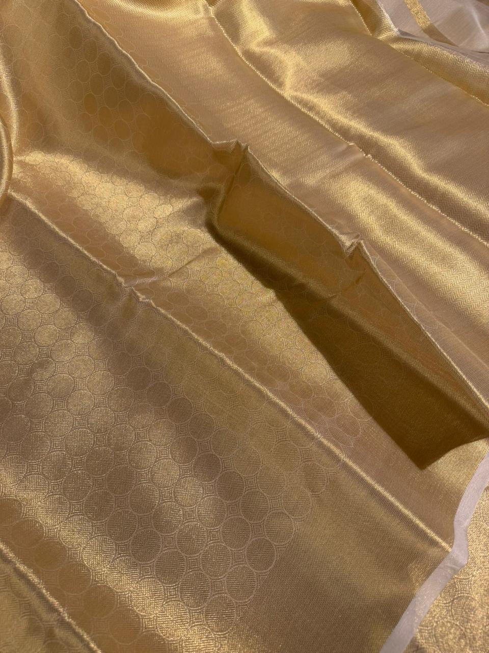 Traditional weave Softsilk Banarasi saree