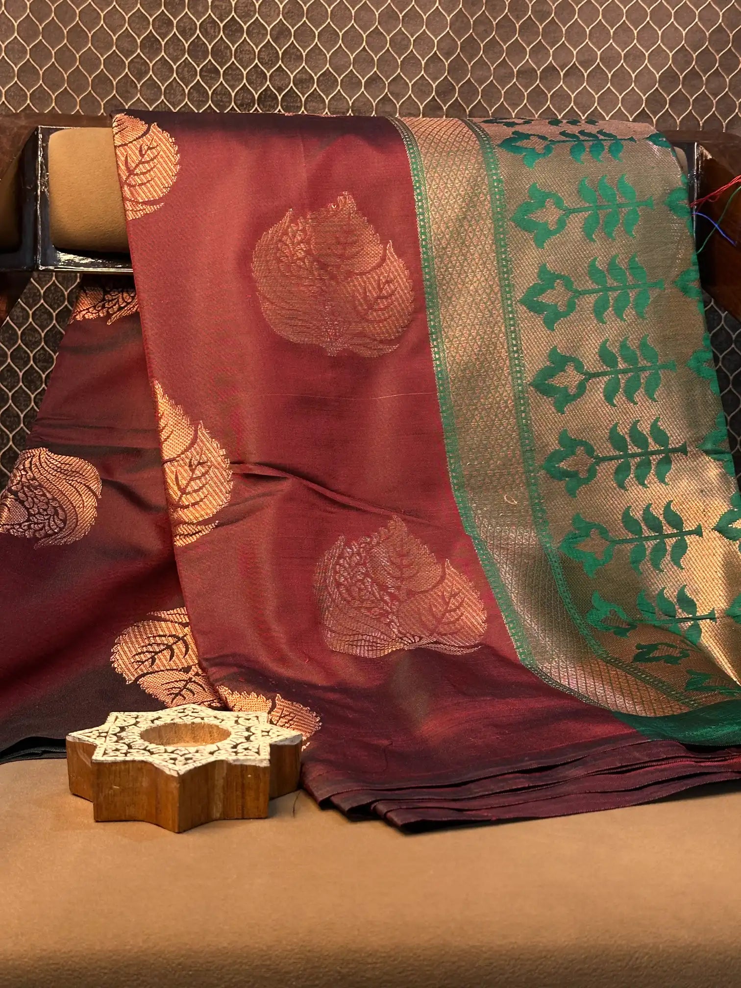 Contemporary Weave Softsilk Heritage Banarasi Saree