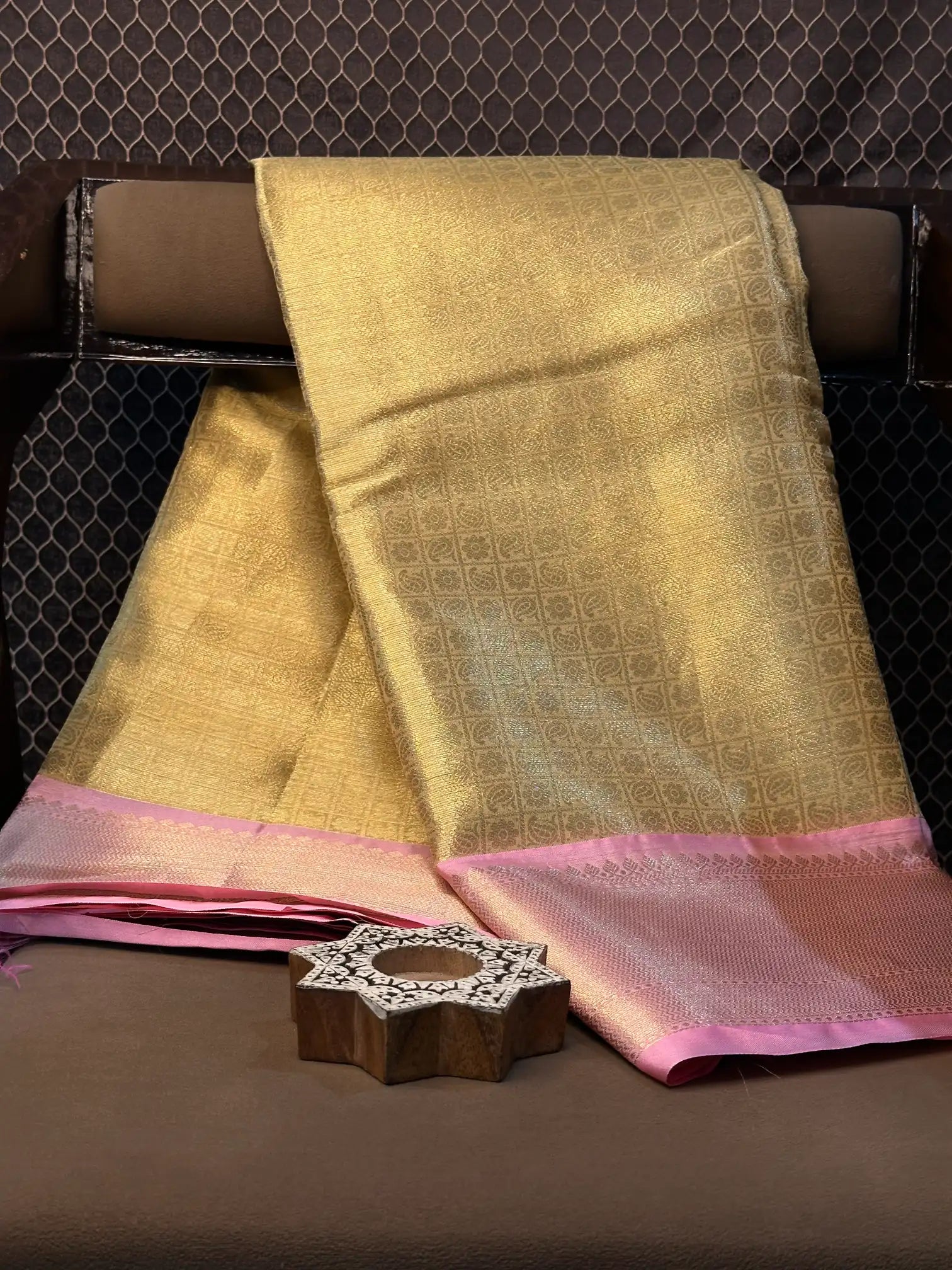 Contemporary weave Softsilk heritage Banarasi saree