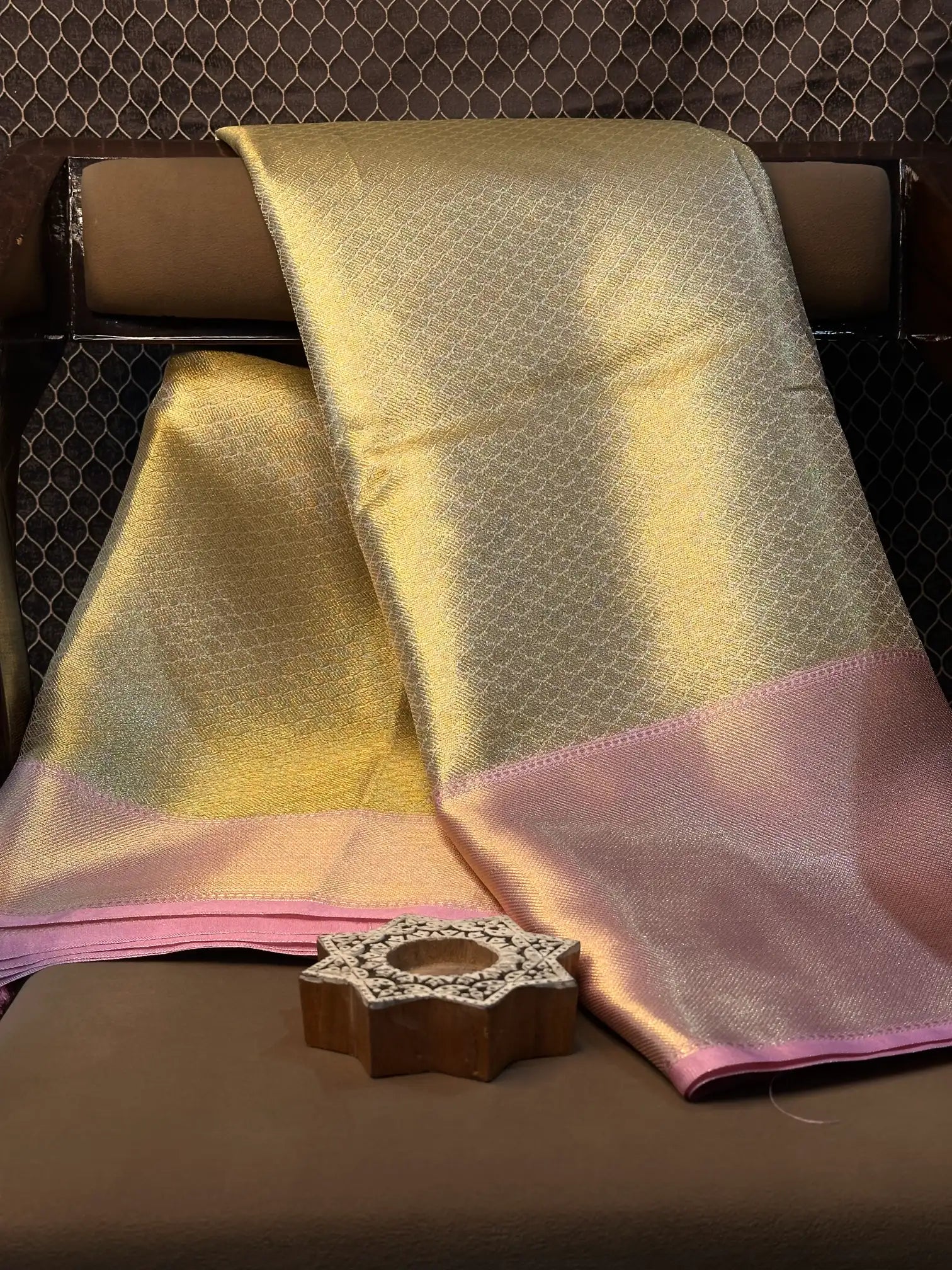 Contemporary weave Softsilk heritage Banarasi saree