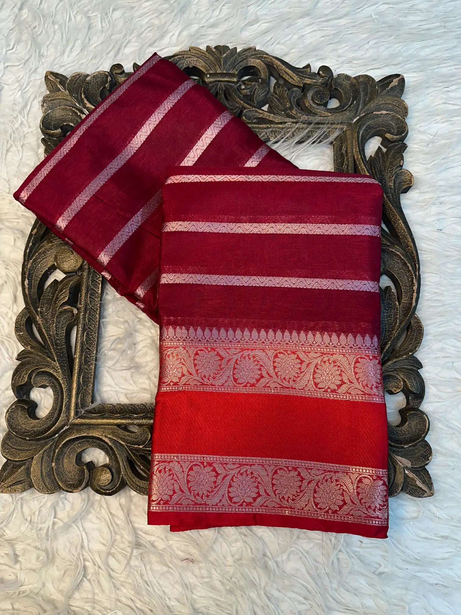 Contemporary Weave Softsilk Heritage Banarasi Saree