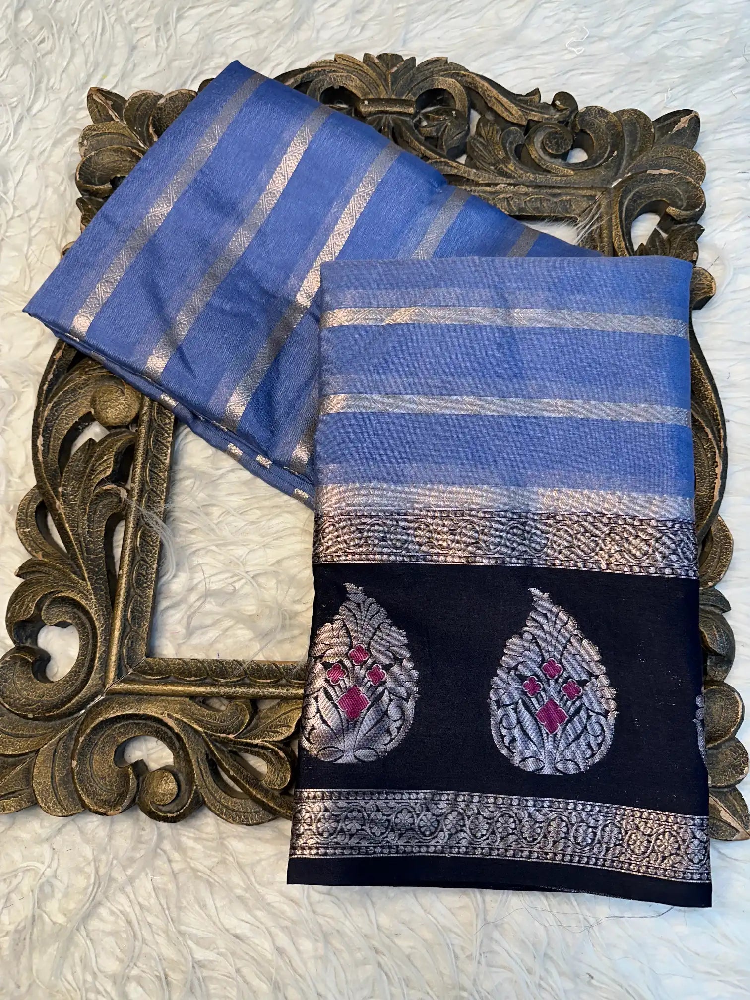 Contemporary Weave Softsilk Heritage Banarasi Saree