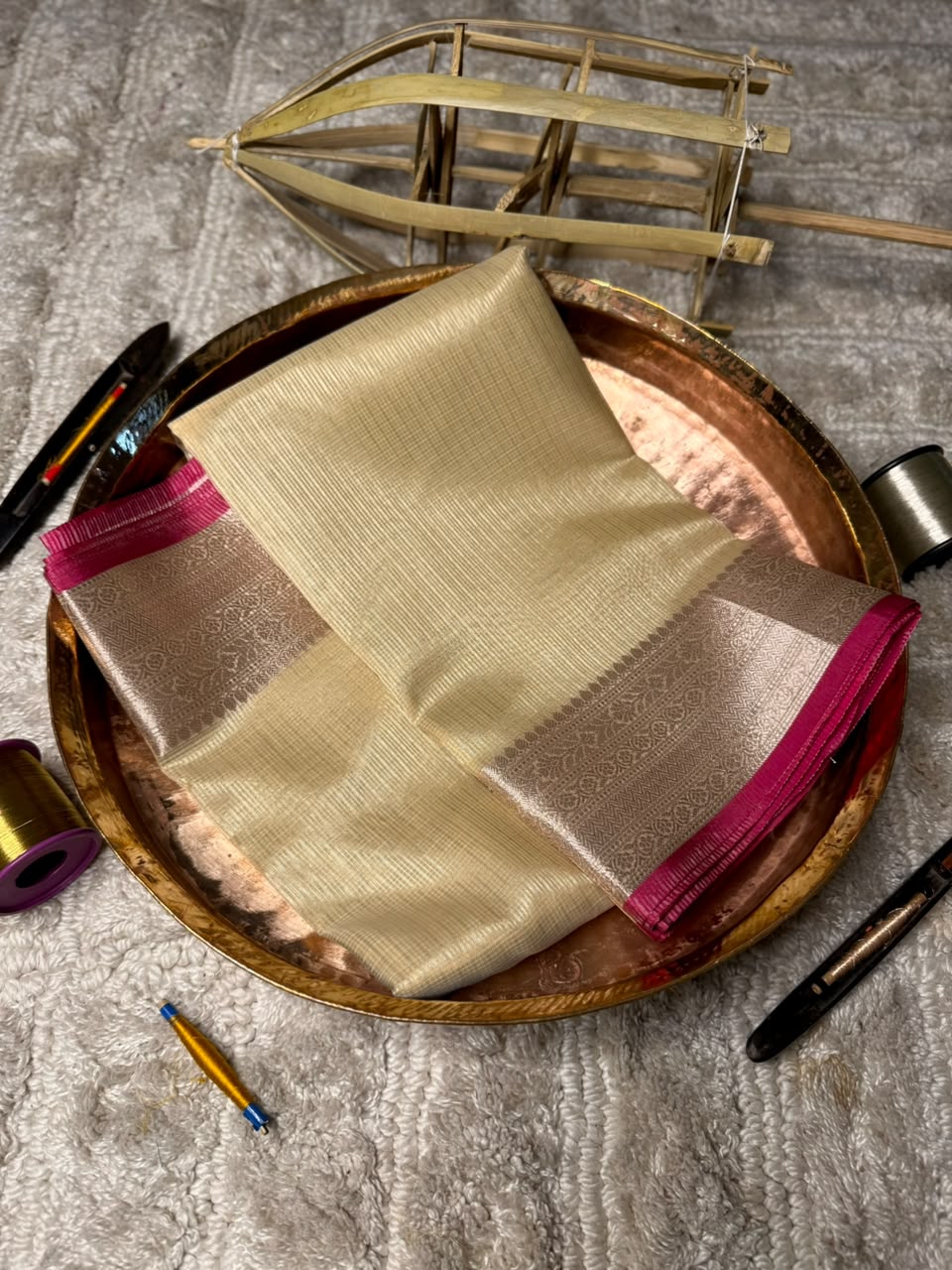 Eccentric Softsilk beautiful Banarasi Saree
