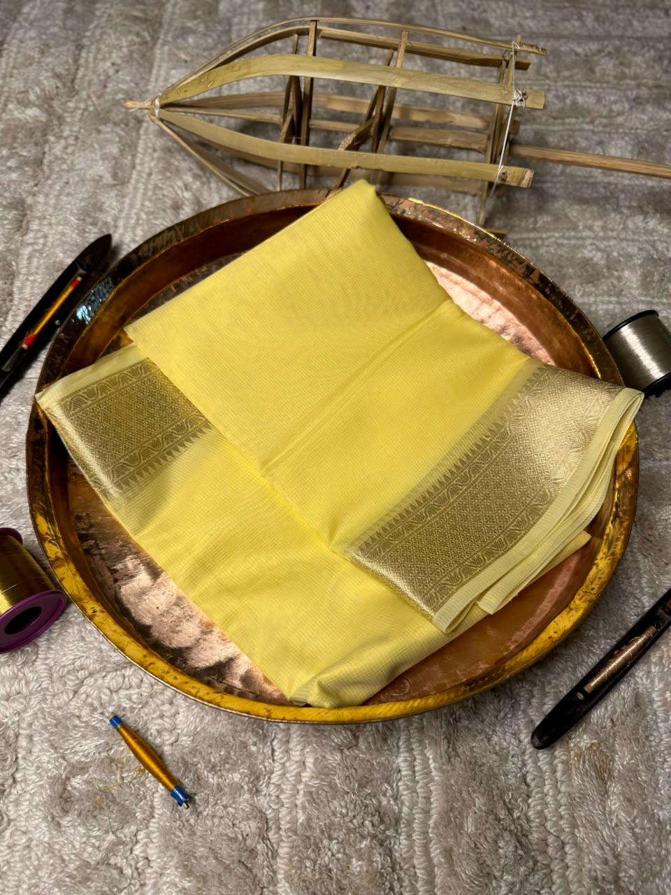 Eccentric Softsilk beautiful Banarasi Saree