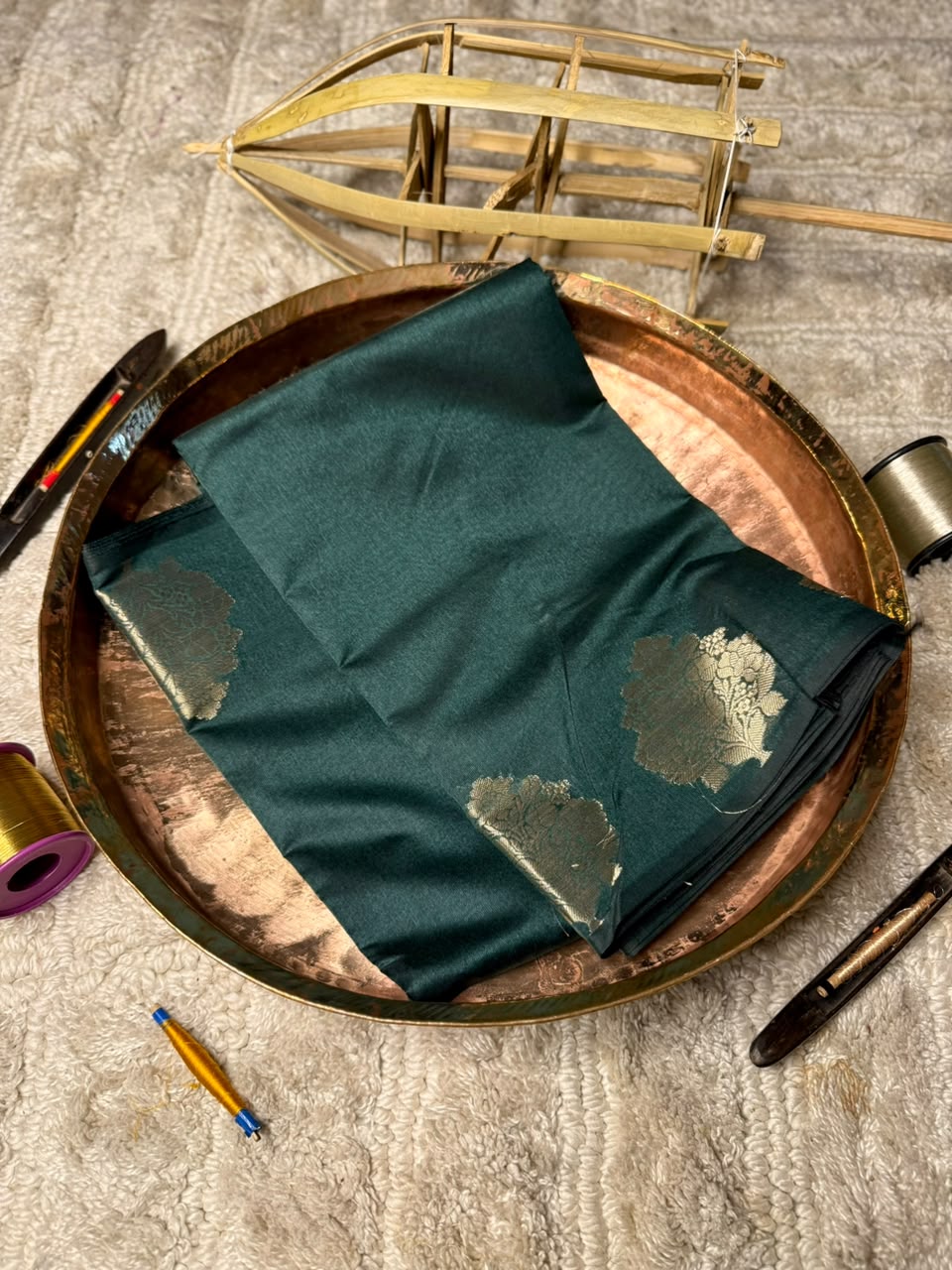 Eccentric Softsilk beautiful Banarasi Saree