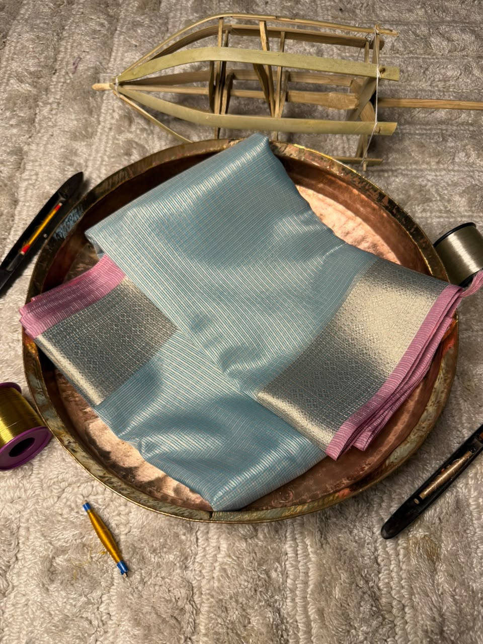 Eccentric Softsilk beautiful Banarasi Saree