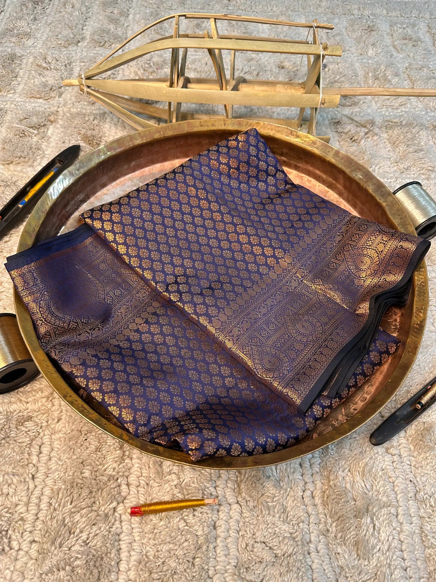 Handpicked Softsilk Heritage Banarasi Saree
