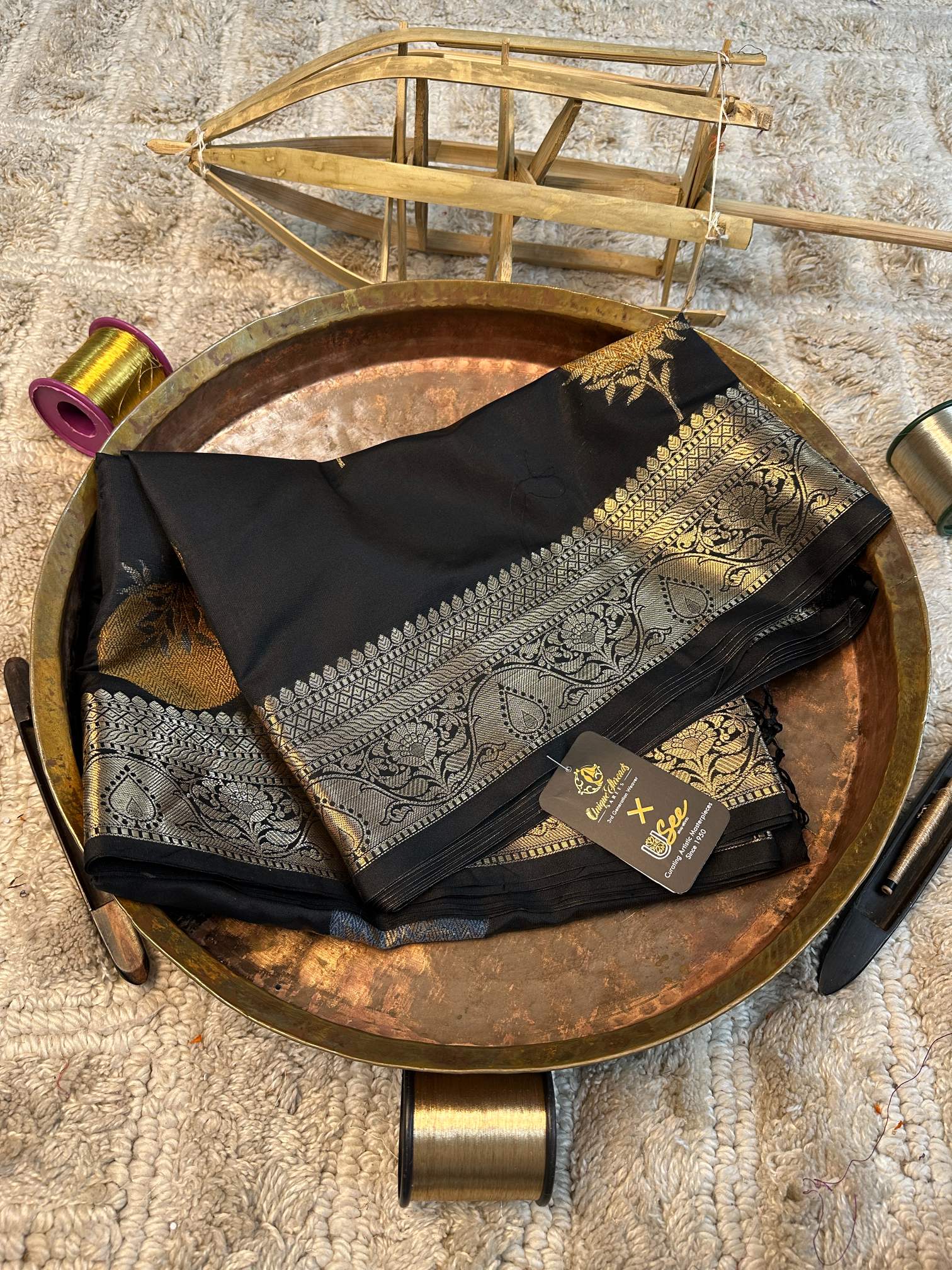Premium Contemperory Weave Softsilk Banarasi Saree