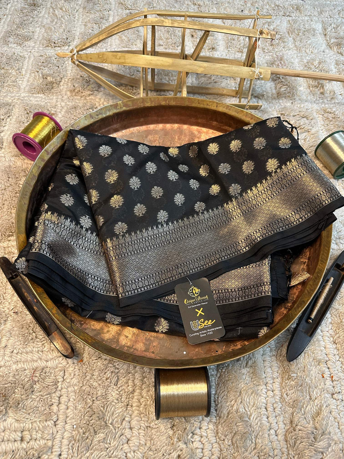 Premium Contemperory Weave Softsilk Banarasi Saree