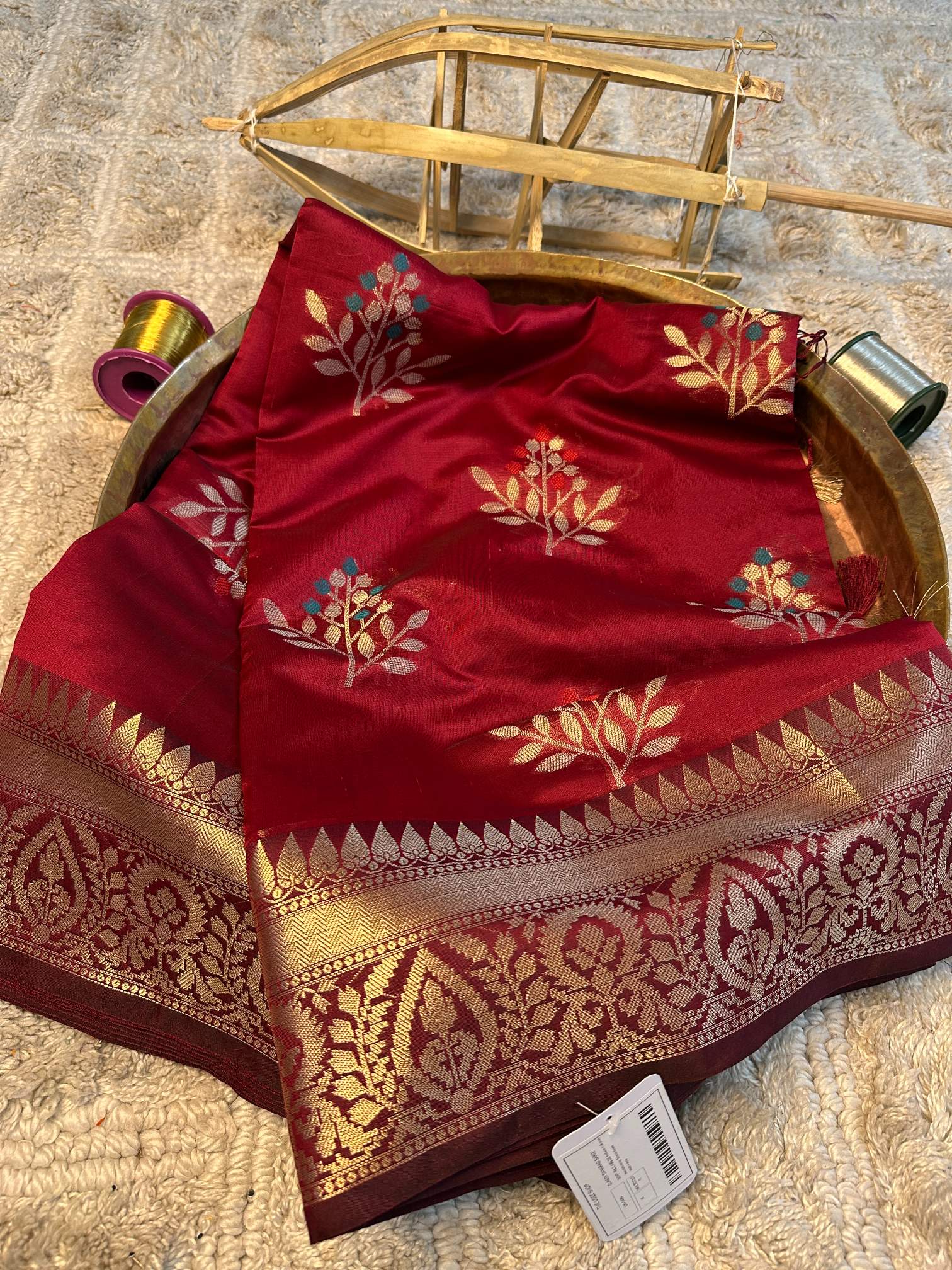 Premium Contemperory Weave Softsilk Banarasi Saree