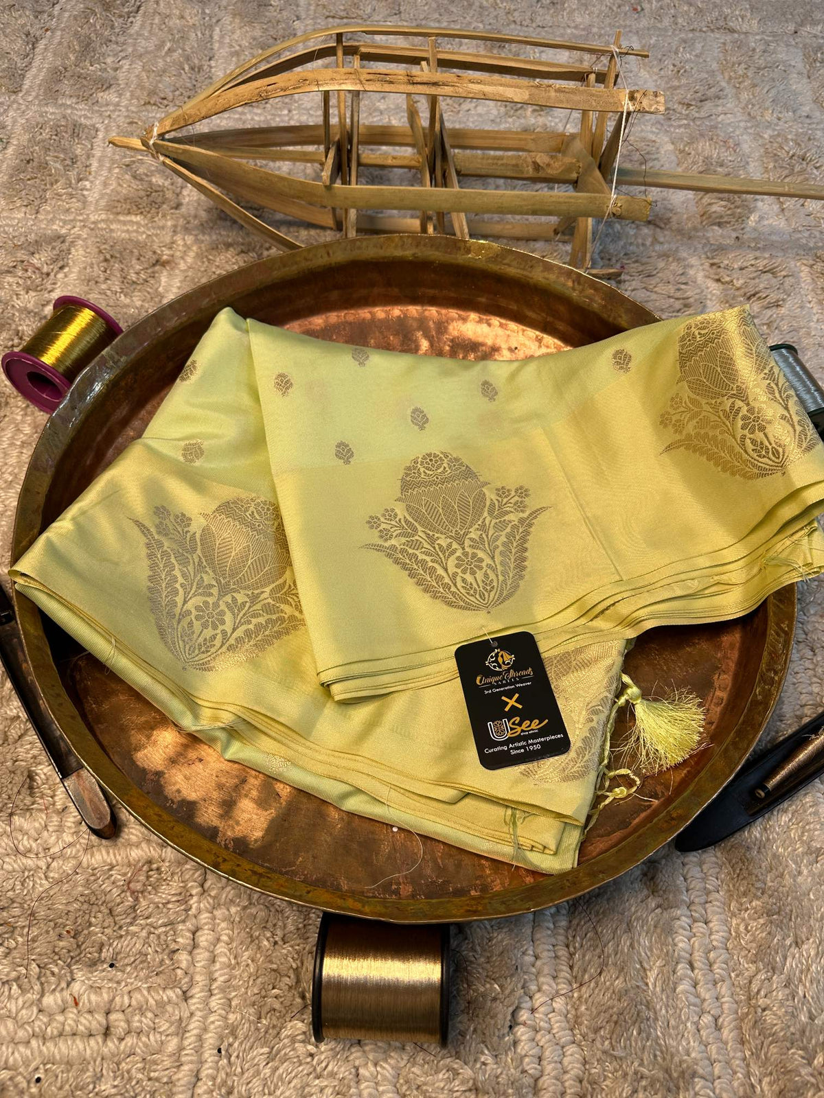 Premium Contemperory Weave Softsilk Banarasi Saree