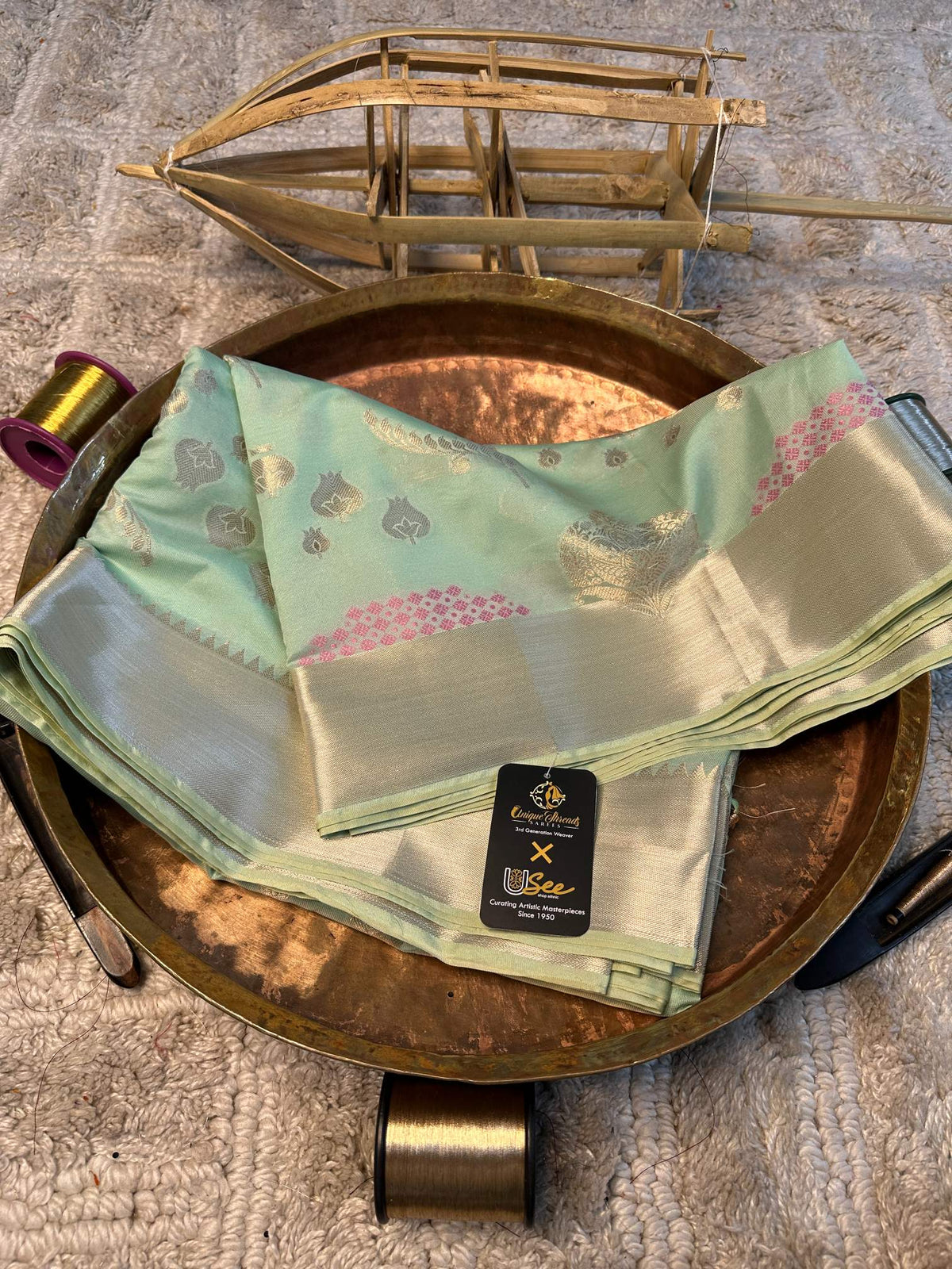 Premium Contemperory Weave Softsilk Banarasi Saree