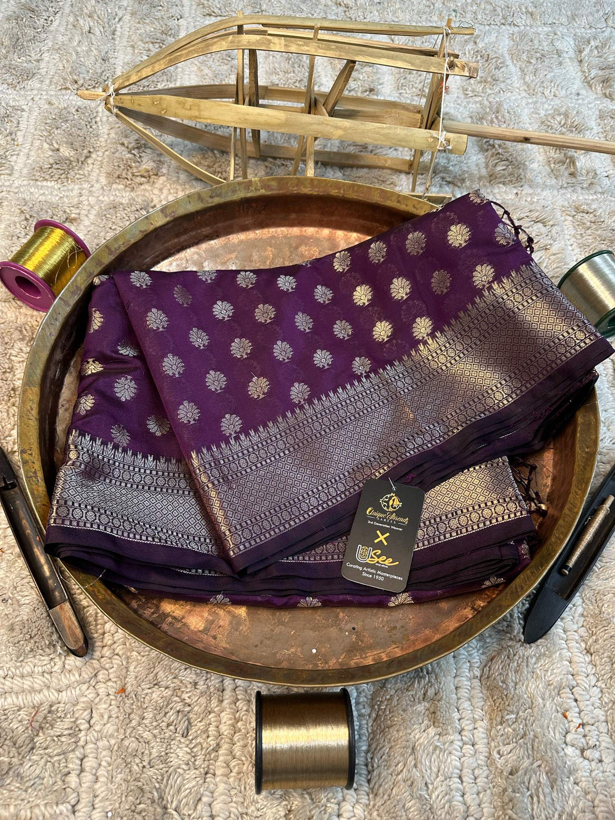 Premium Contemperory Weave Softsilk Banarasi Saree