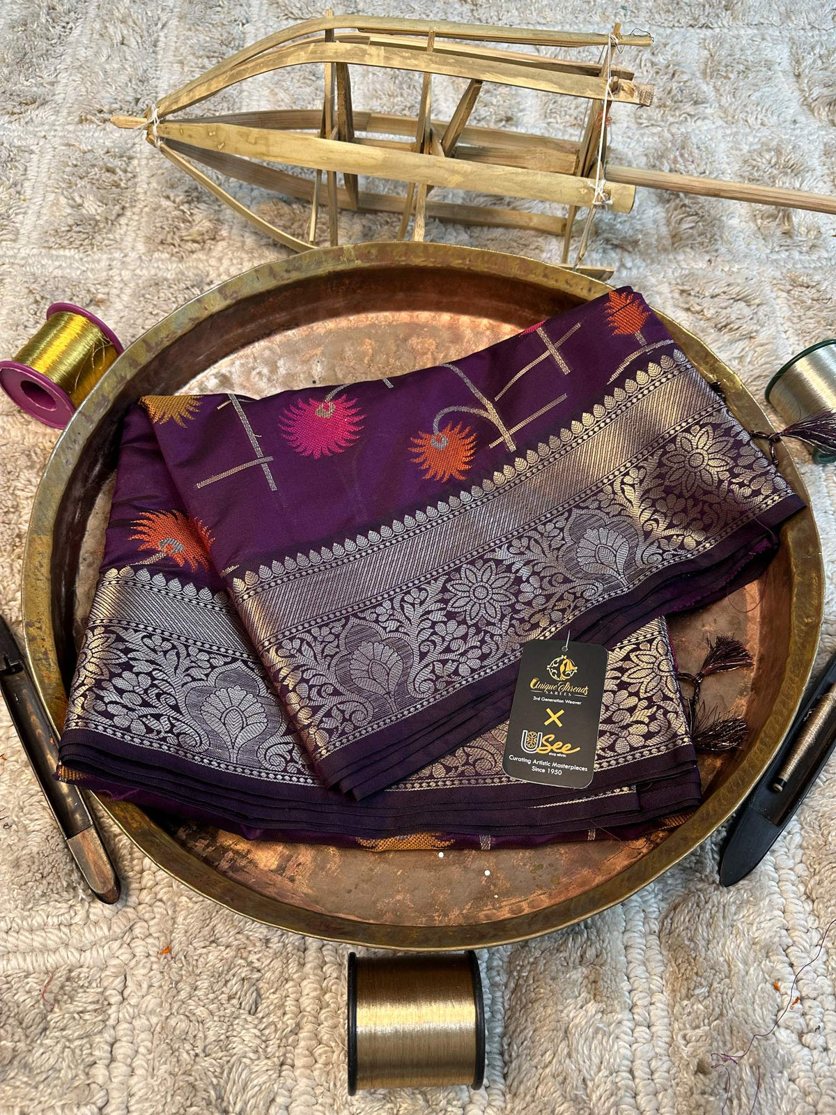 Premium Contemperory Weave Softsilk Banarasi Saree