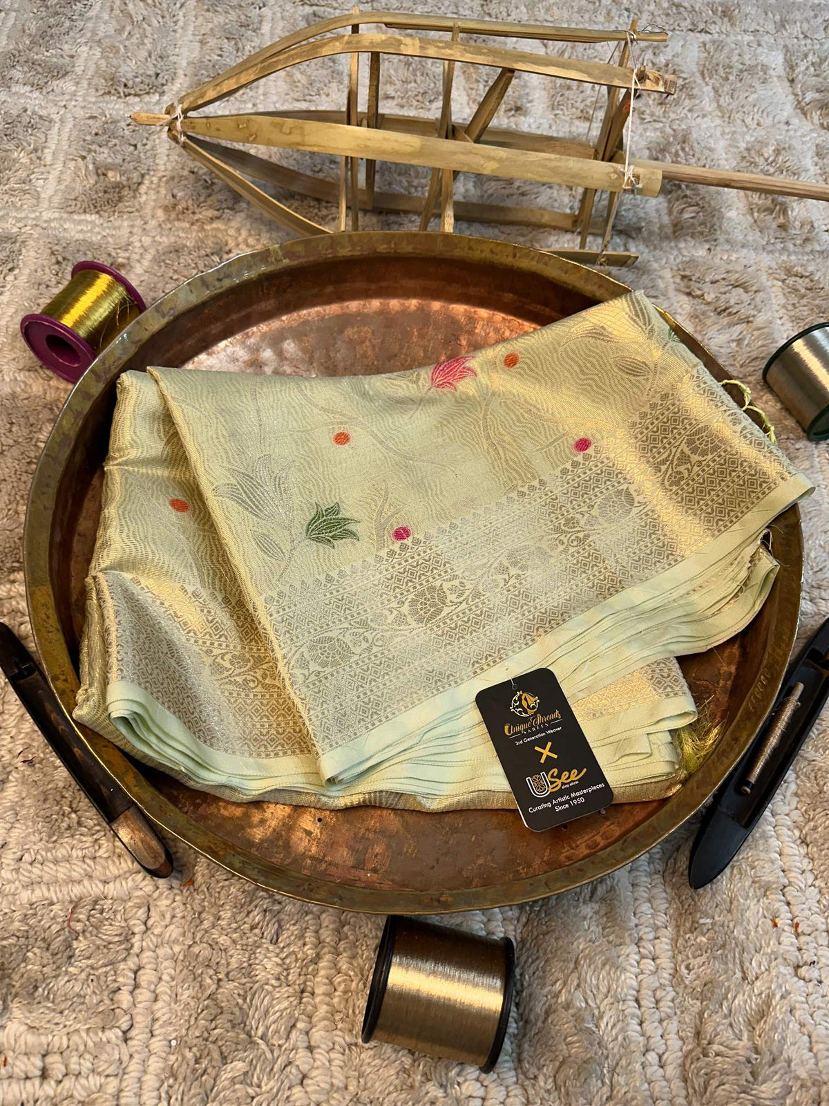 Premium Contemperory Weave Softsilk Banarasi Saree