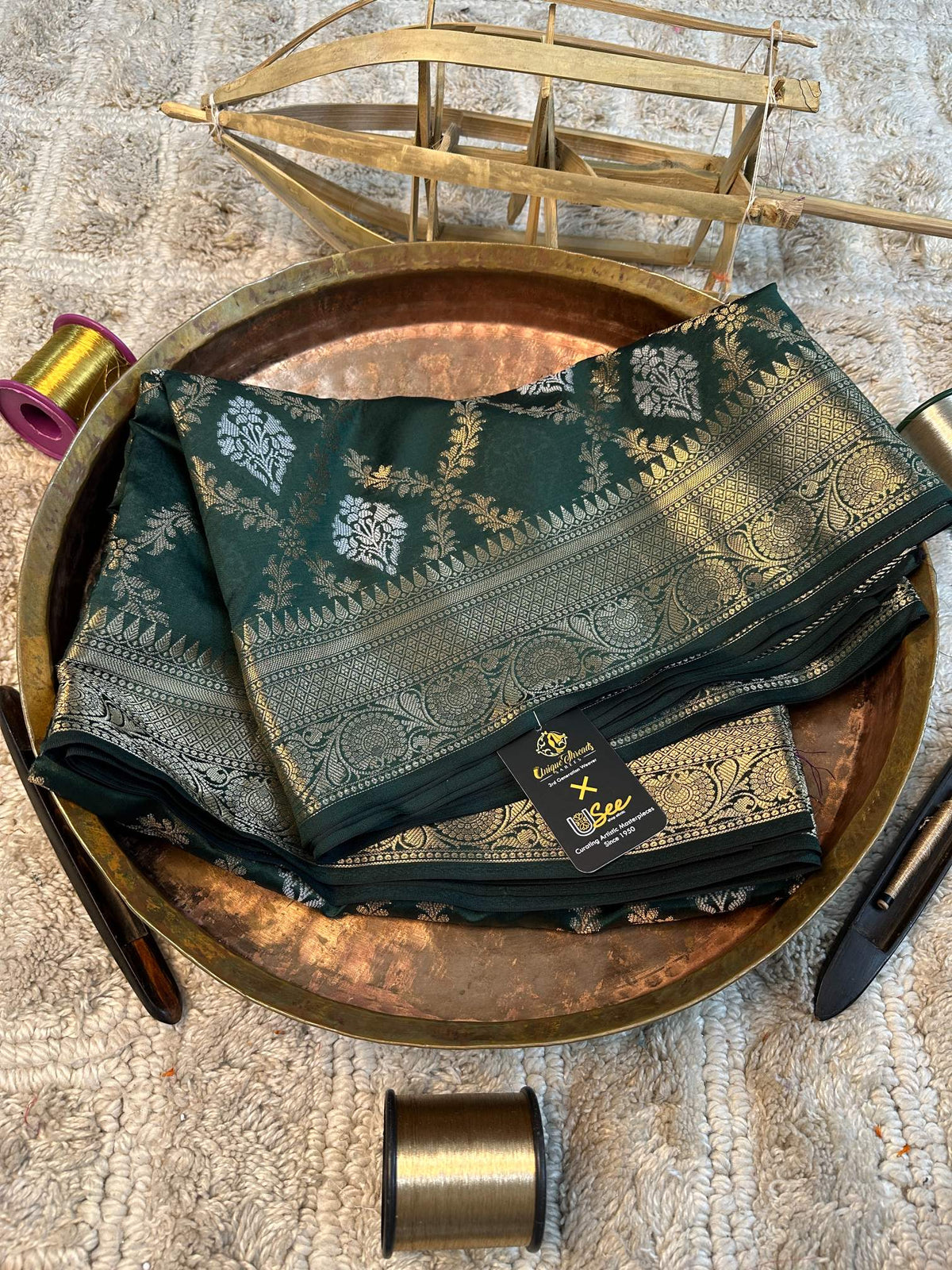 Premium Contemperory Weave Softsilk Banarasi Saree